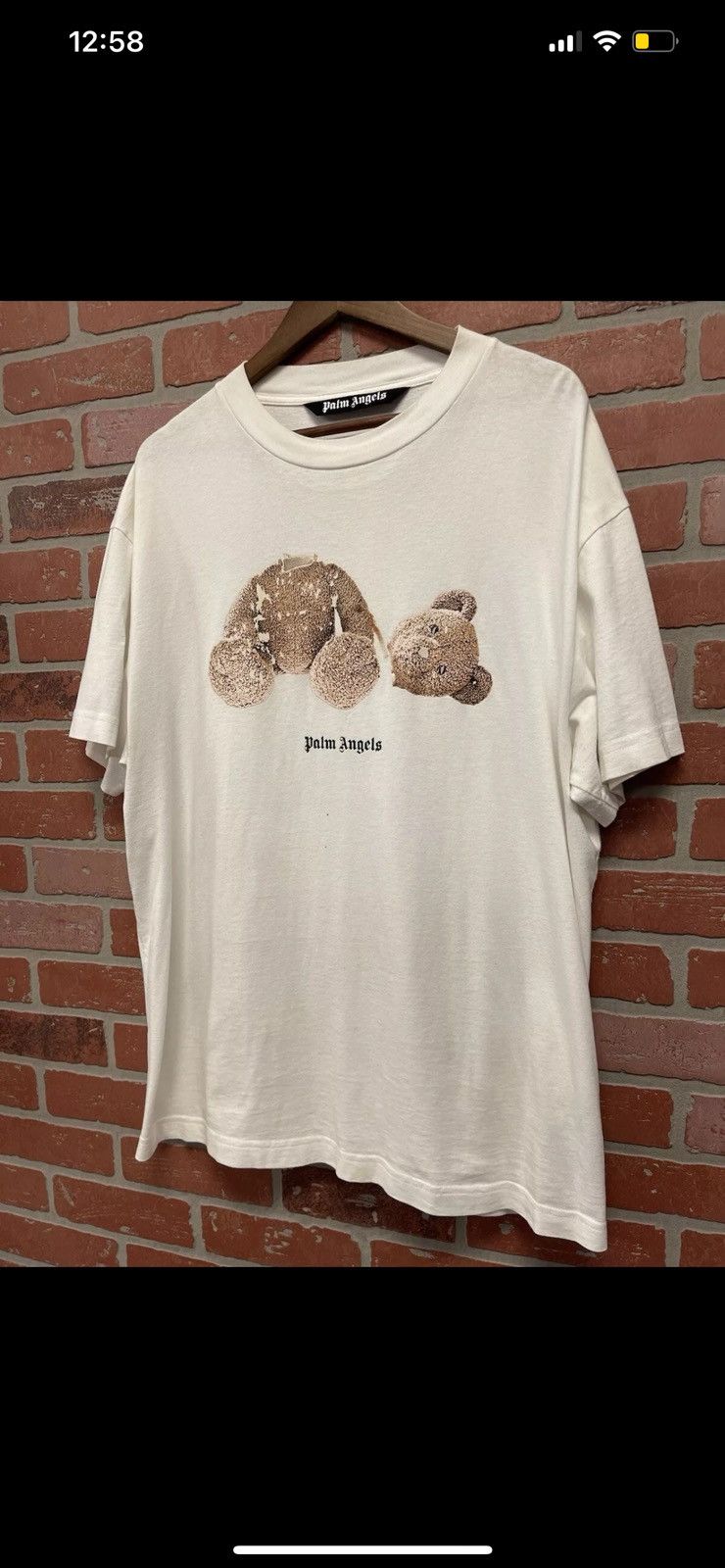 Palm Angels Palm Angels Teddy Bear White Size XXL Size US XXL / EU 58 / 5 - 3 Thumbnail