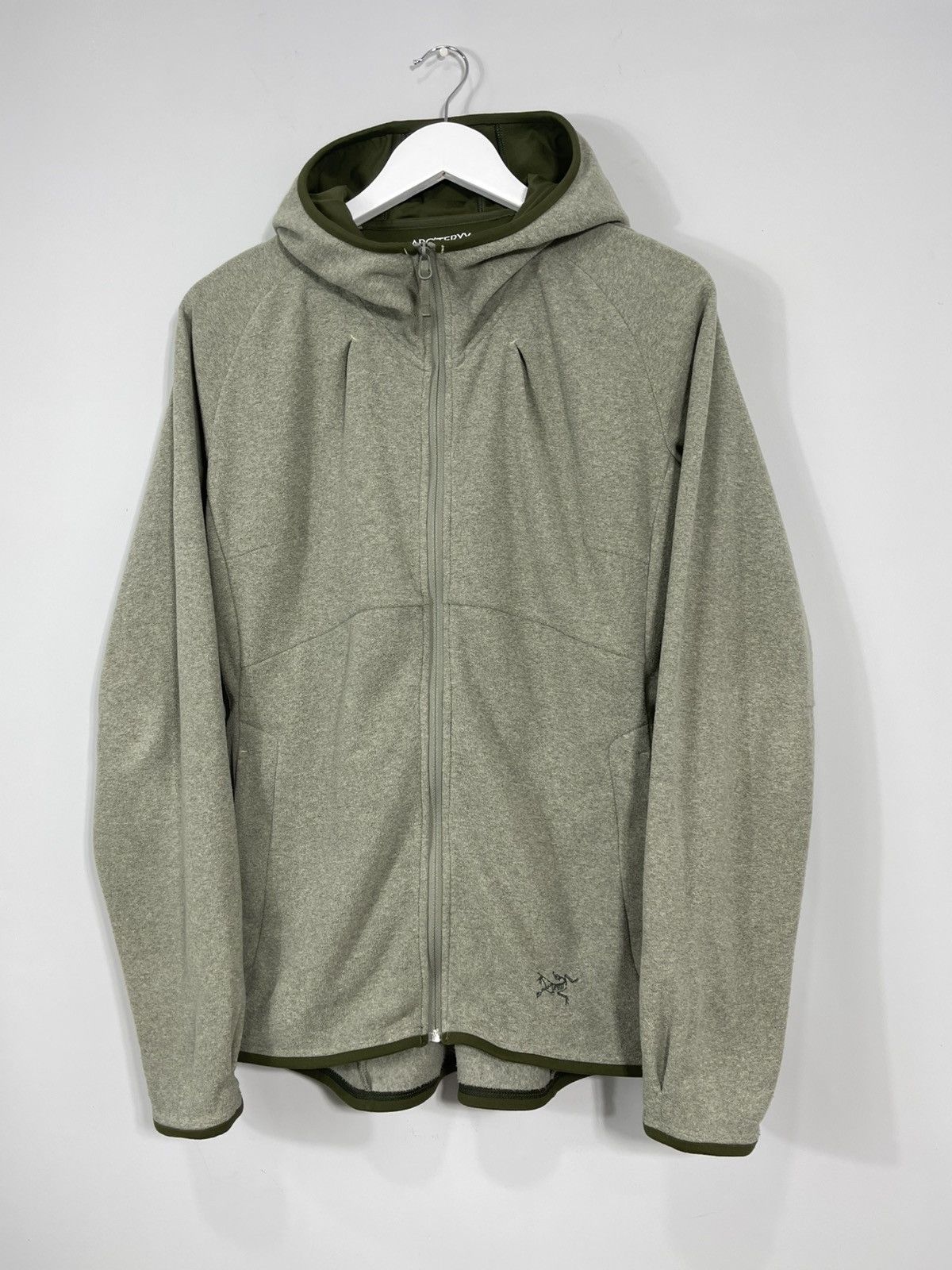 Arc'teryx Arcteryx Polartec Women's Gray Fleece Zip Hoodie Jacket Size XL / US 12-14 / IT 48-50 - 4 Thumbnail