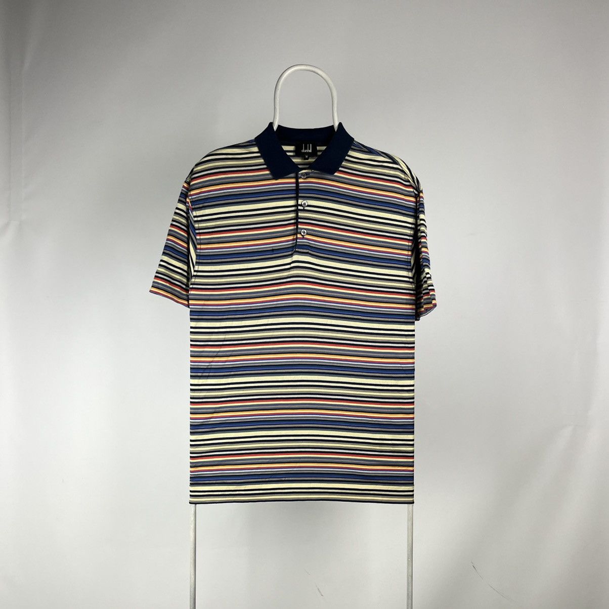 Alfred Dunhill Alfred Dunhill polos stripped casual size Medium Size US M / EU 48-50 / 2 - 1 Thumbnail