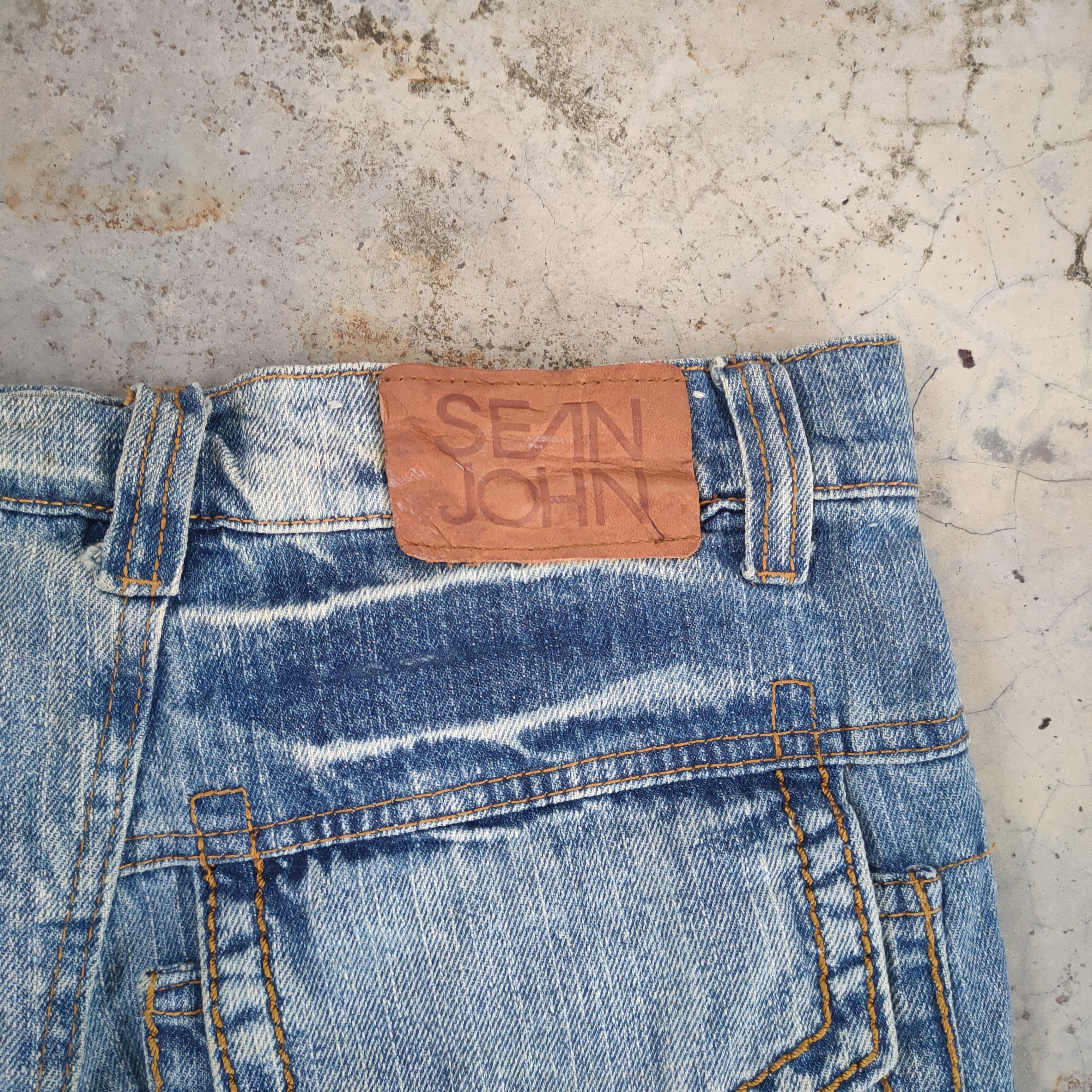 Japanese Brand W37 VINTAGE SEAN JOHN FADED JEANS DENIM PANTS Size US 37 - 14 Thumbnail