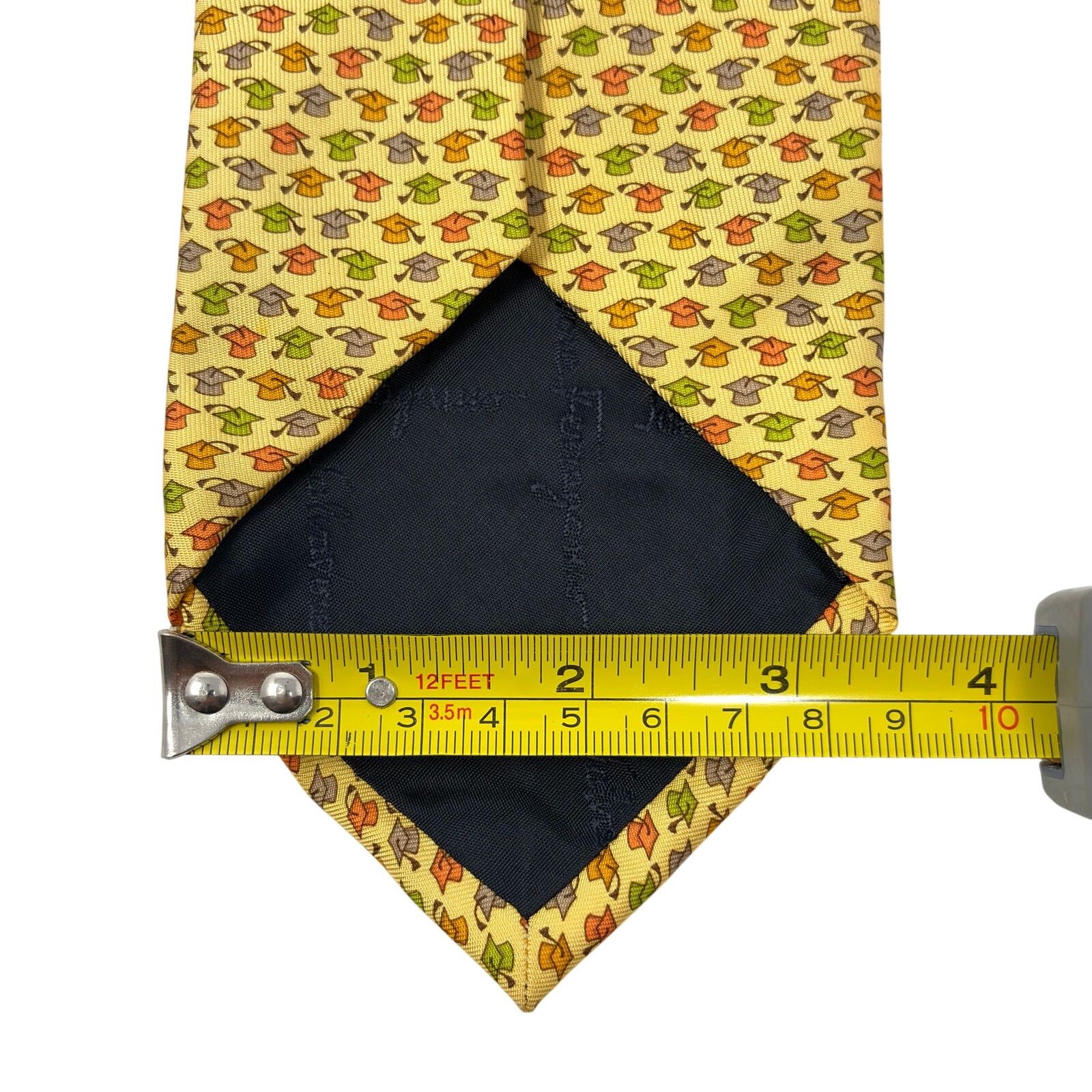 Salvatore Ferragamo Salvatore Ferragamo ‘Graduation Cap’ Tie Size ONE SIZE - 7 Thumbnail