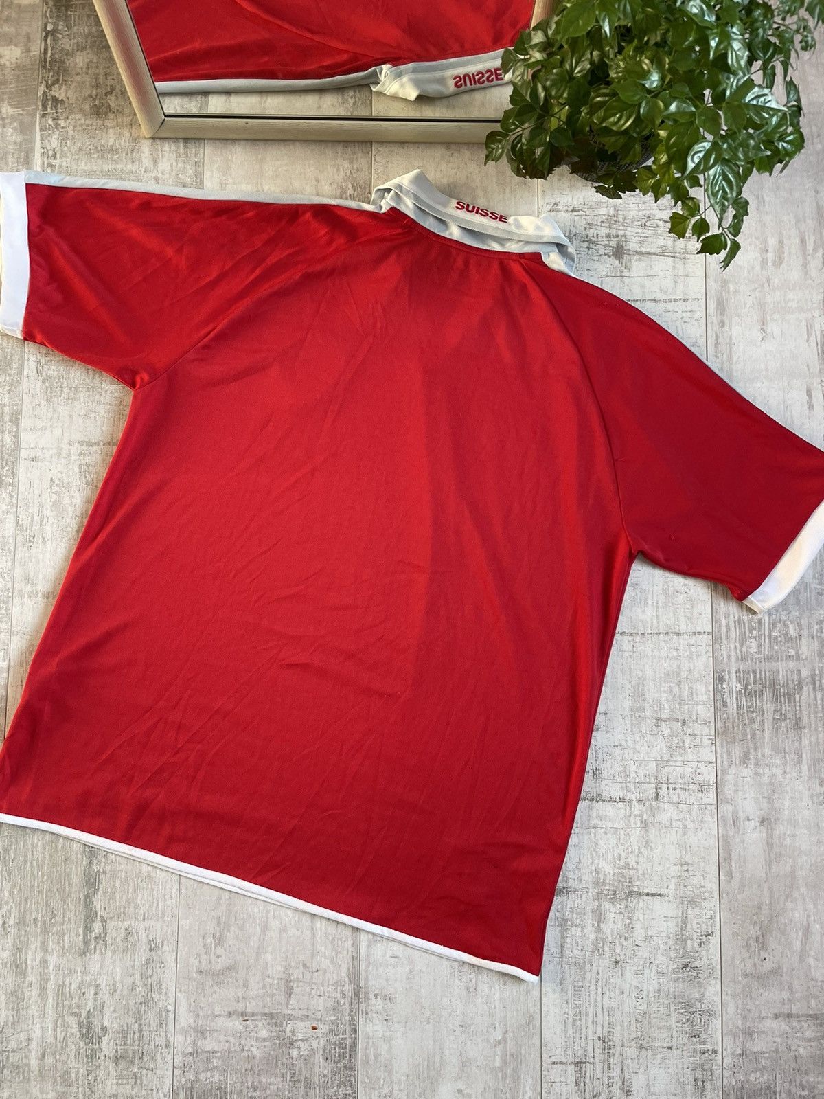Puma × Vintage Puma Switzerland 2002/2004 Home Football Shirt Vintage Size US XL / EU 56 / 4 - 14 Thumbnail
