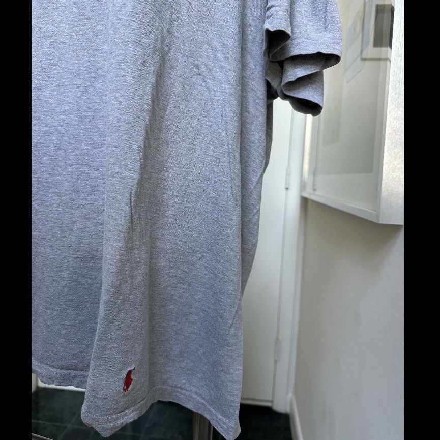 Polo Ralph Lauren VINTAGE Y2K POLO RALPH LAUREN GRAY COTTON TSHIRT VNECK XXL Size US XXL / EU 58 / 5 - 3 Thumbnail