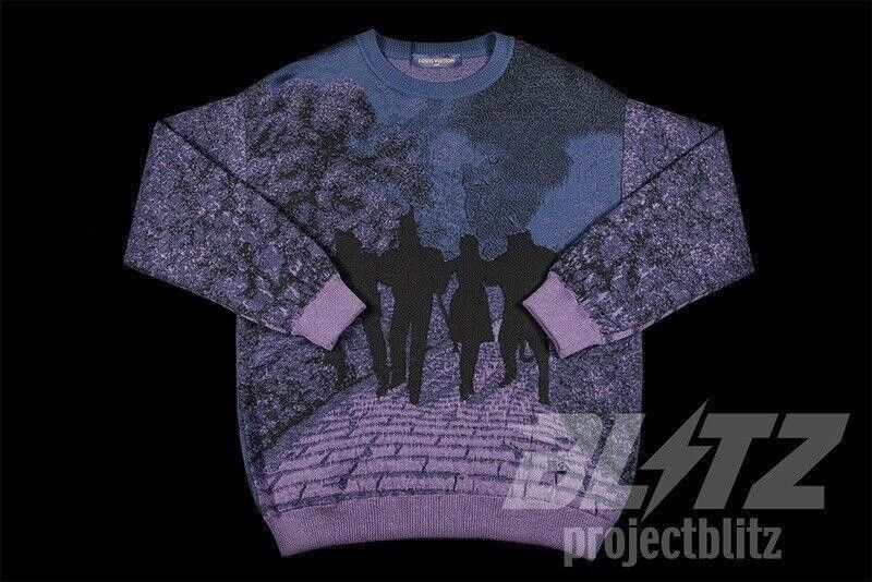 Louis Vuitton LOUIS VUITTON WIZARD OF OZ BRICK ROAD CREWNECK SWEATER Size US L / EU 52-54 / 3 - 2 Thumbnail