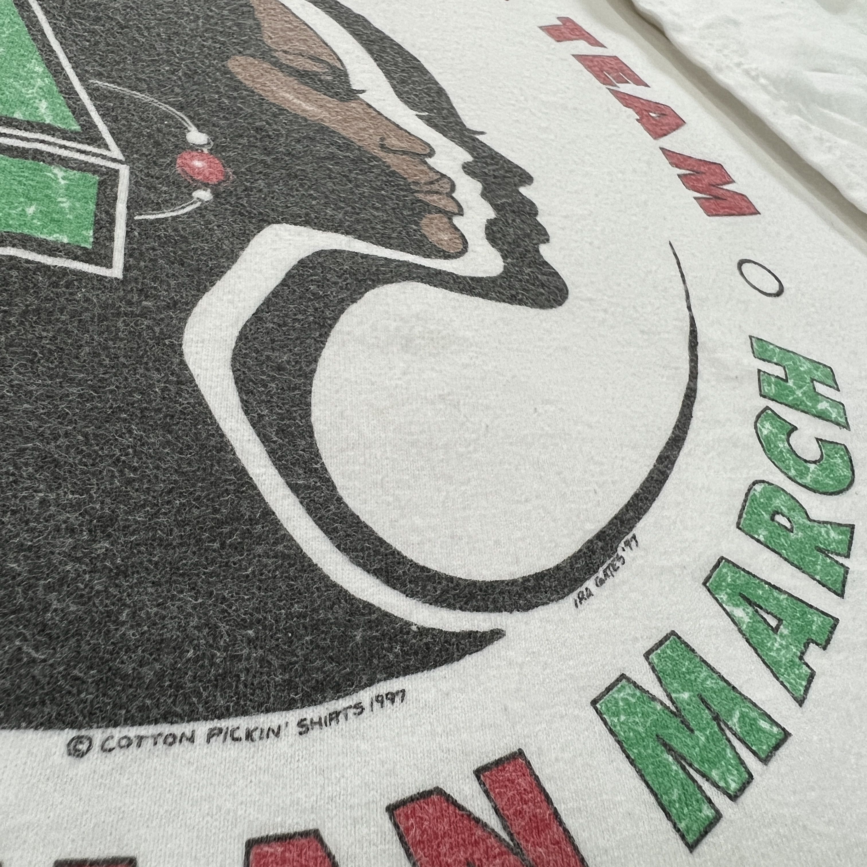 Rap Tees × Vintage Vintage 90s Million Women March sister Promo Tee Size US XL / EU 56 / 4 - 3 Thumbnail