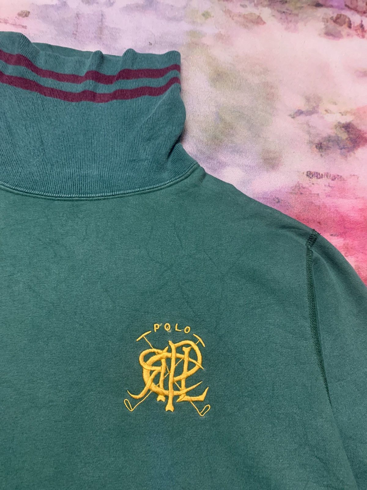 Ralph Lauren Vintage PRLC Turtleneck Sweatshirt Size US M / EU 48-50 / 2 - 6 Thumbnail