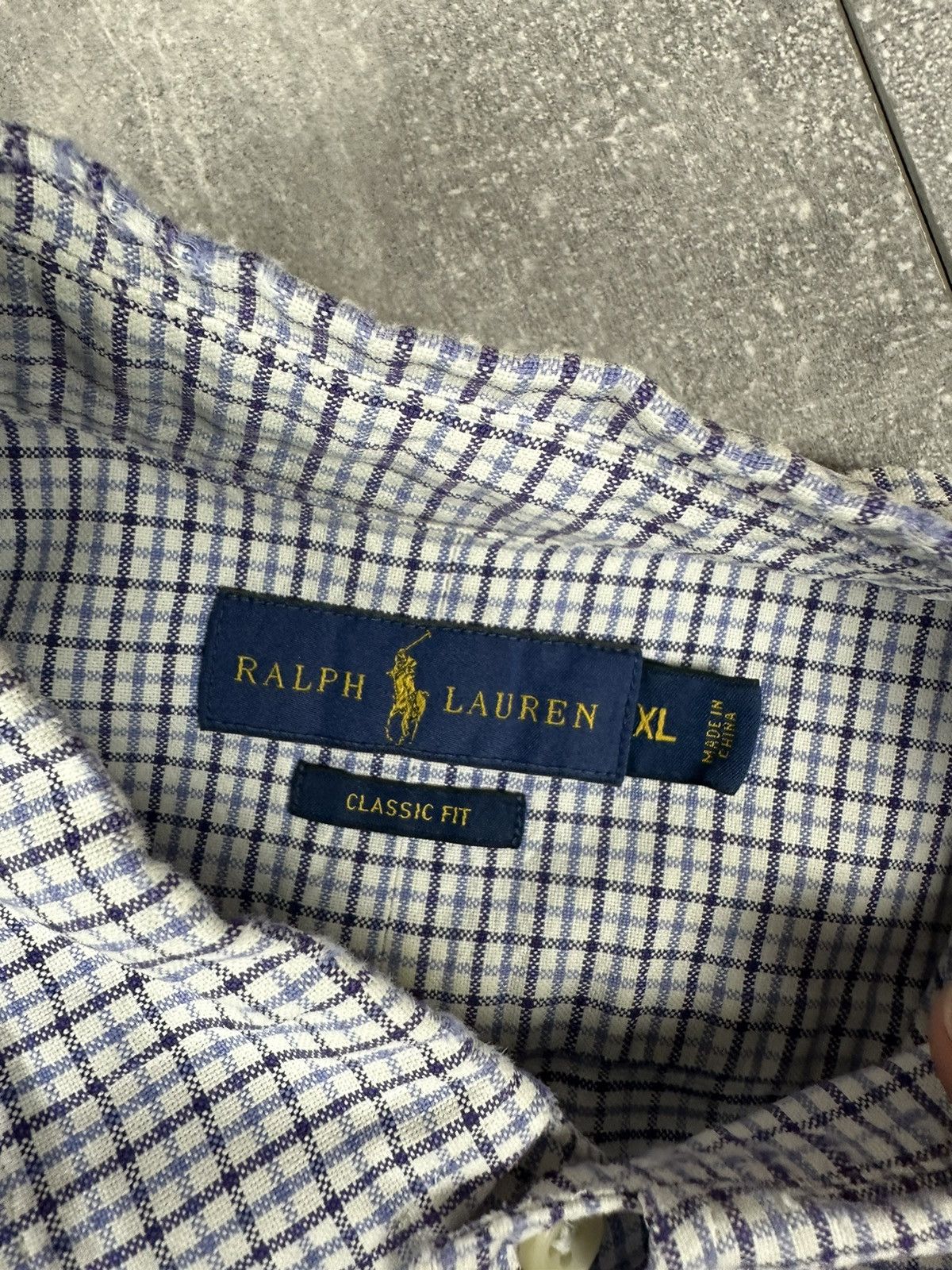 Polo Ralph Lauren Polo Ralph Lauren Checked Shirt Button Up Small Logo Size US XL / EU 56 / 4 - 12 Thumbnail