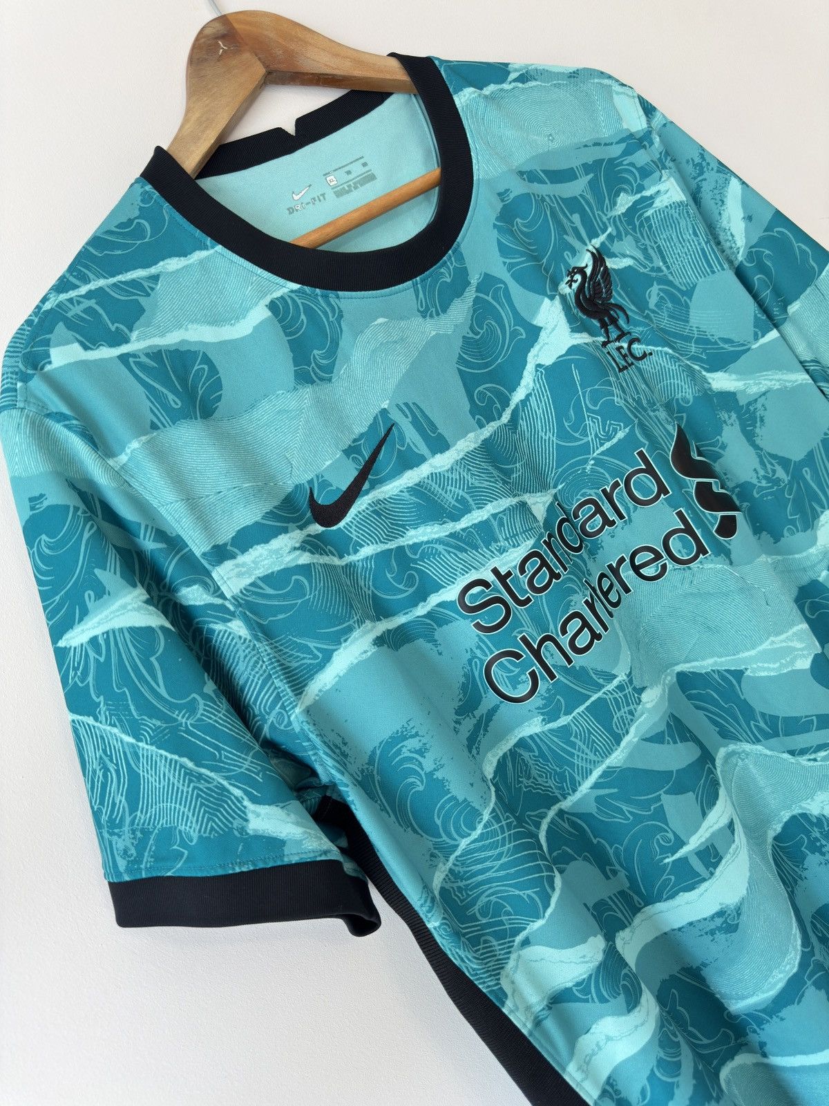 Nike Liverpool 2020-2021 Away Soccer Jersey Football Shirt Kit Size US XL / EU 56 / 4 - 6 Thumbnail
