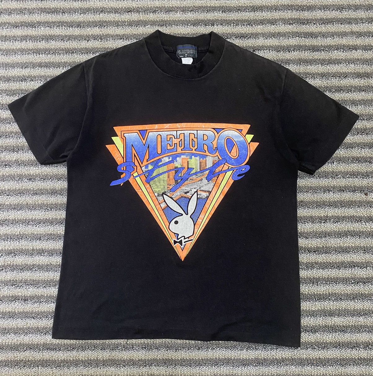Playboy × Vintage Vtg Playboy Made in Usa T-shirt Size US M / EU 48-50 / 2 - 2 Thumbnail