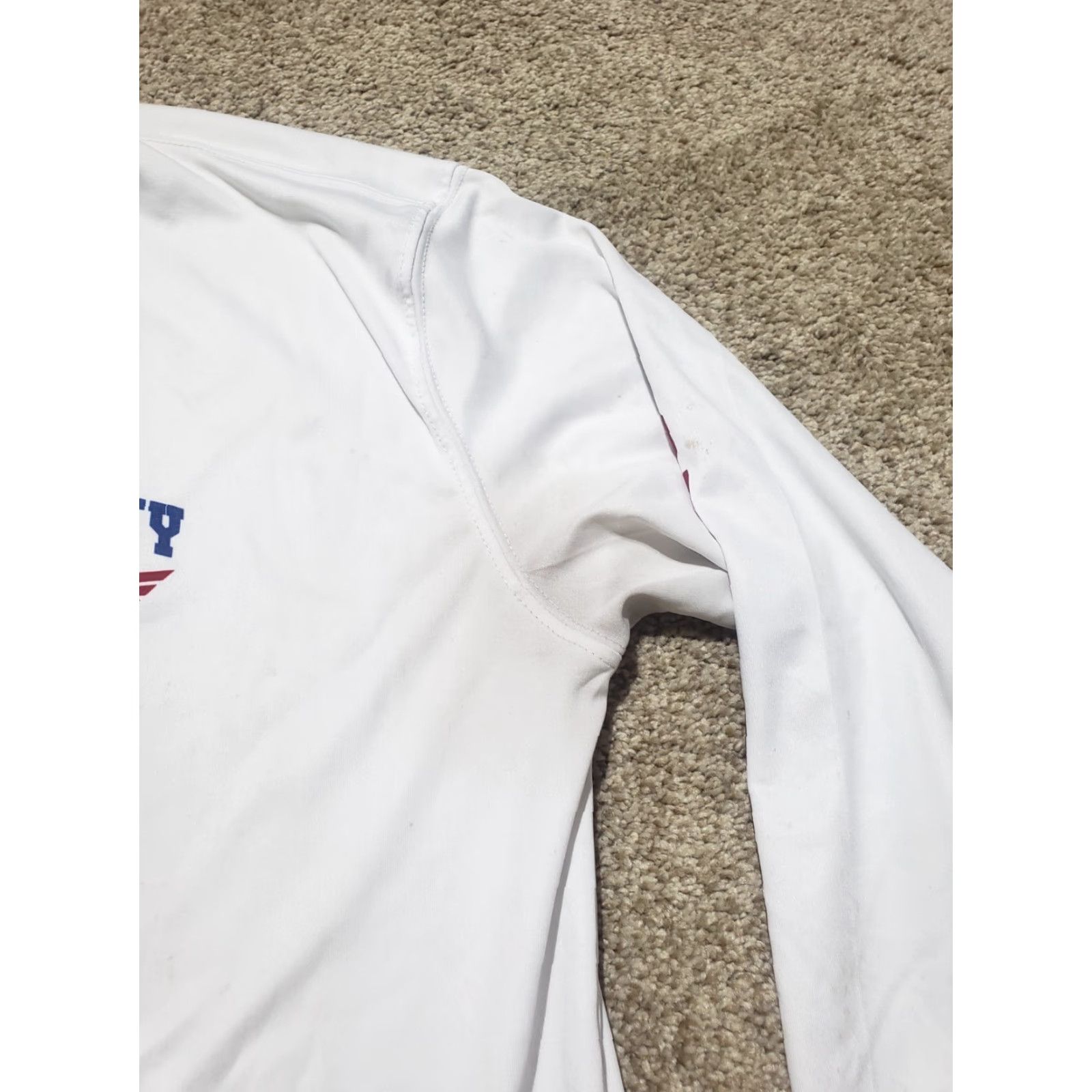 Vintage Ocean Isle Beach North Carolina NC Tee T-Shirt Long Sleeve Adult Men's L White Graphic Tee Beach Shirt Mens L Size US L / EU 52-54 / 3 - 4 Thumbnail