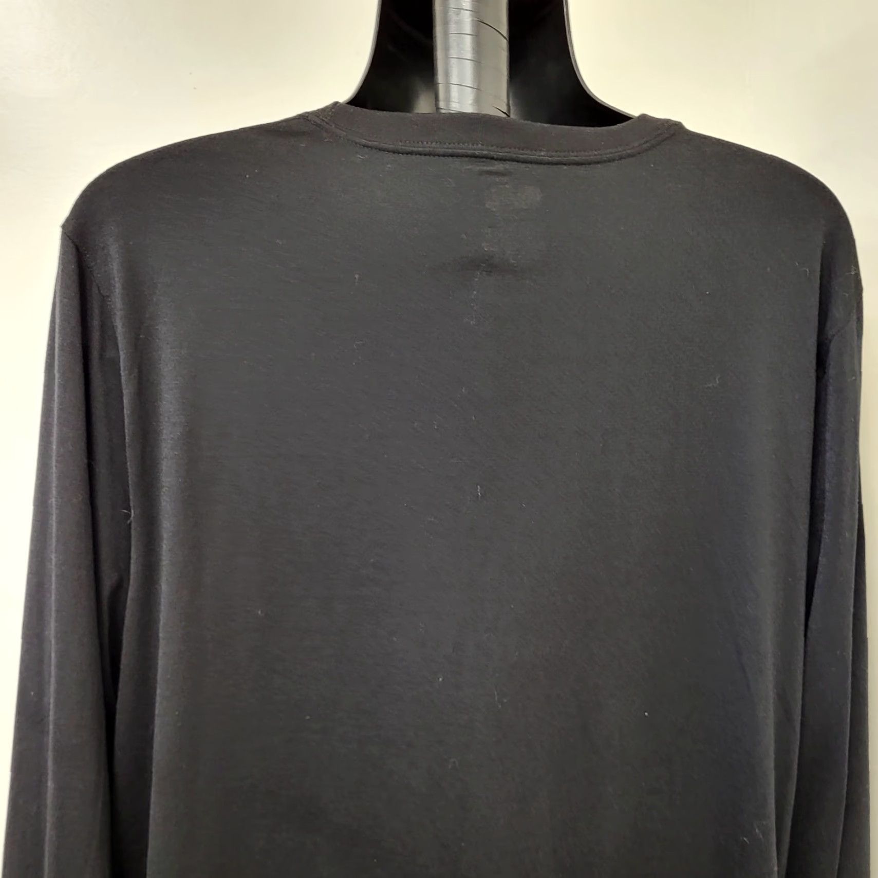 Fila FILA Sport Shirt Men's XXL Black Long Sleeve Crew Neck Pullover Athletic Shirt Mens XX L Black FilA Sport Jacket? Size US XXL / EU 58 / 5 - 7 Thumbnail