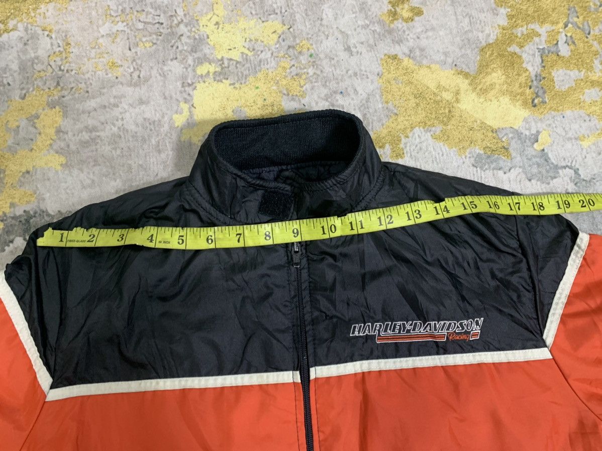 Harley Davidson Vintage 80s Harley Davidson Racing nylon jacket Size US S / EU 44-46 / 1 - 8 Thumbnail