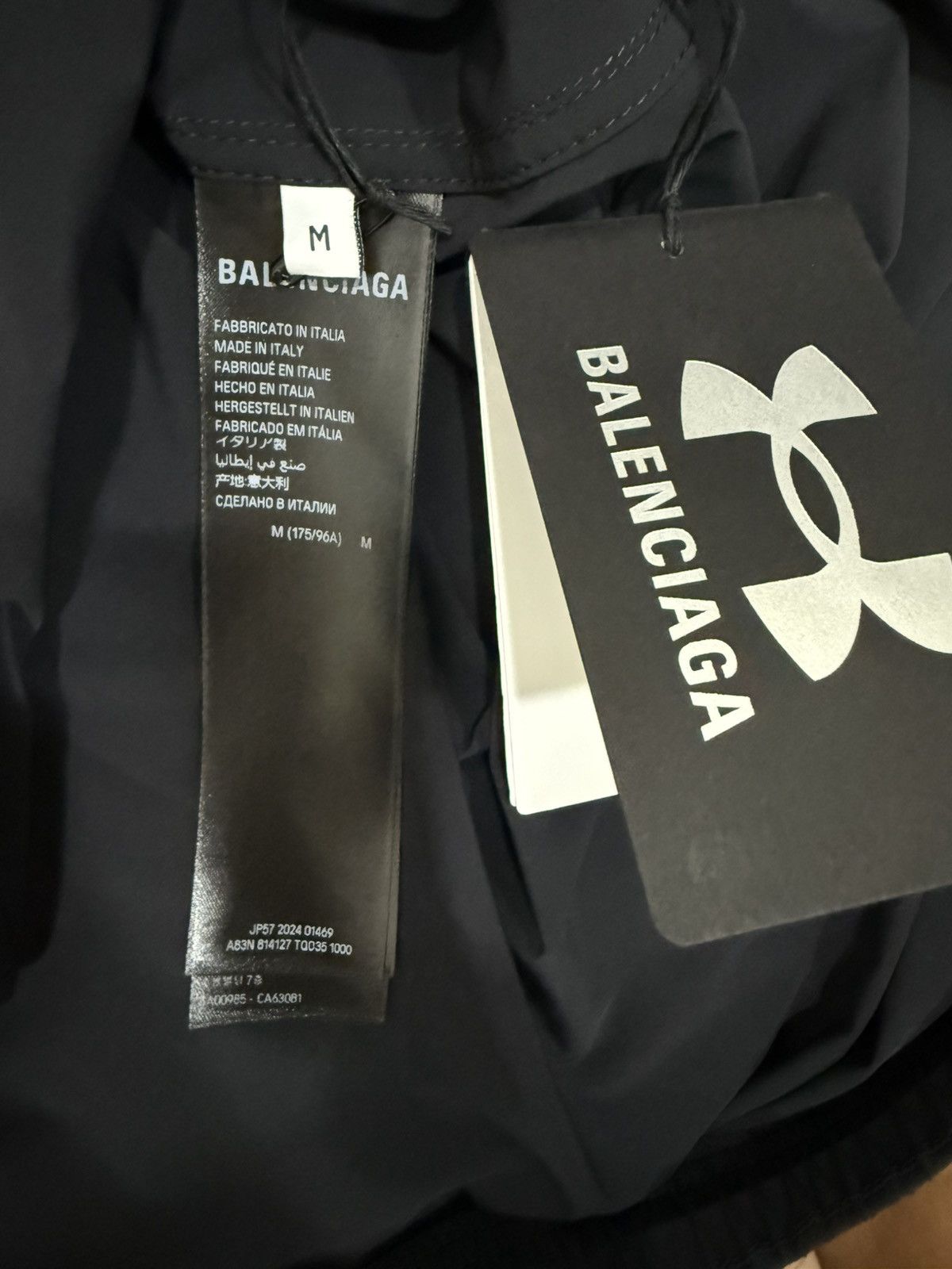 Balenciaga × Under Armour Balenciaga x Under Armour tracksuit Jacket Size US M / EU 48-50 / 2 - 6 Thumbnail