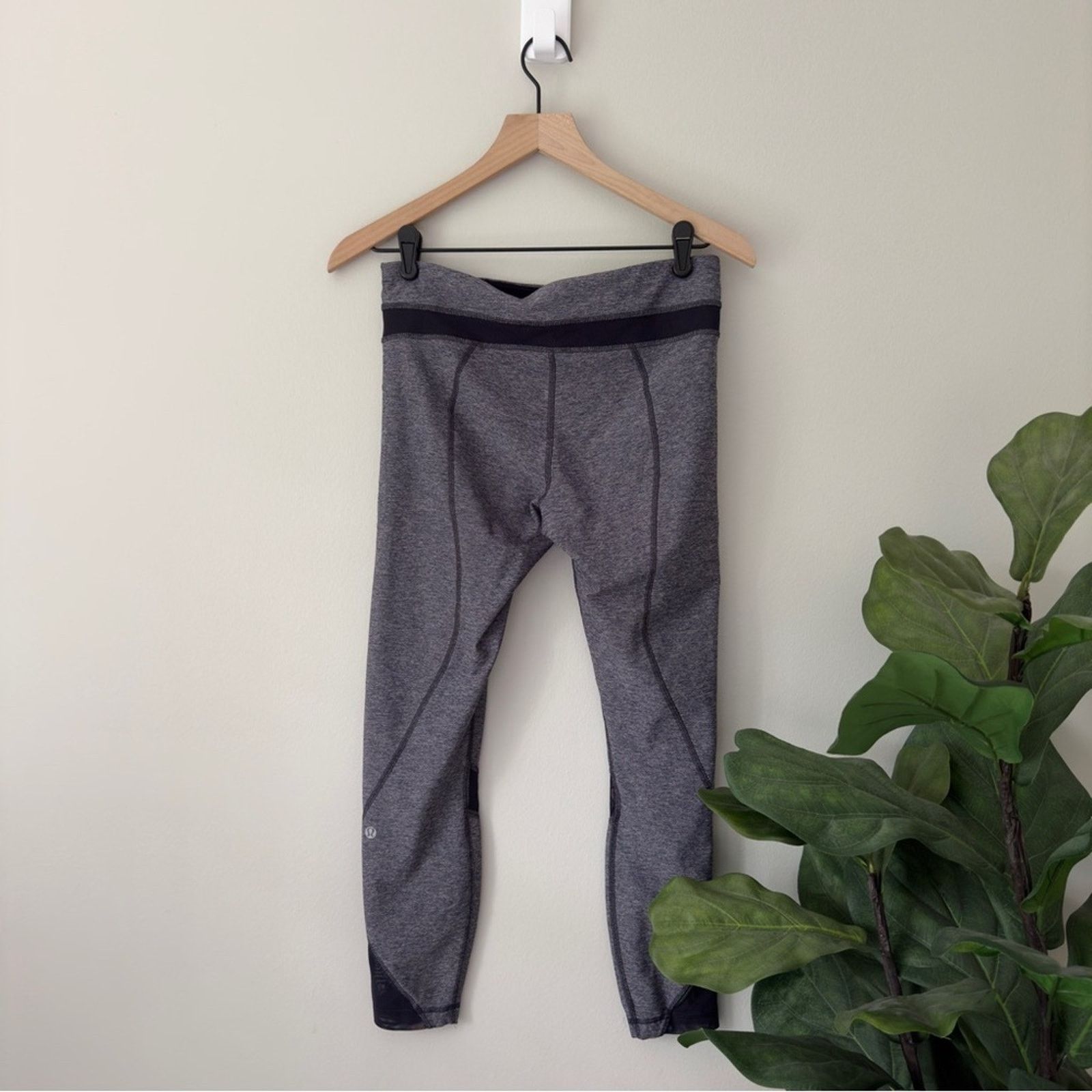 Lululemon Lululemon Inspire Tight II (Mesh) in Heathered Naval Blue 8 Size 30" / US 8 / IT 44 - 4 Thumbnail