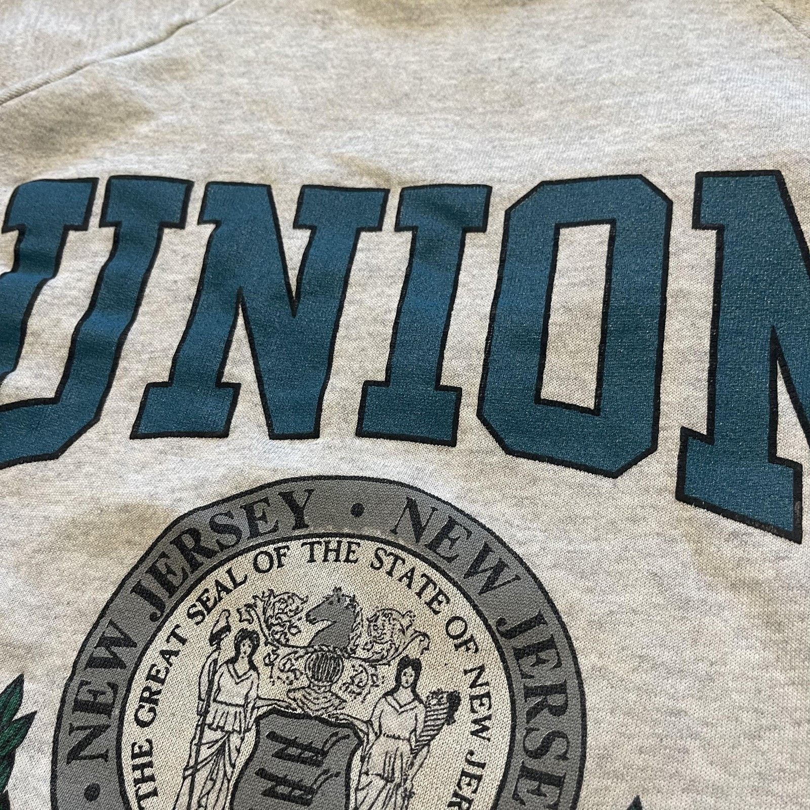 Hanes Vintage Union New Jersey Sweatshirt M Hanes Crewneck 90s USA Size US M / EU 48-50 / 2 - 5 Thumbnail