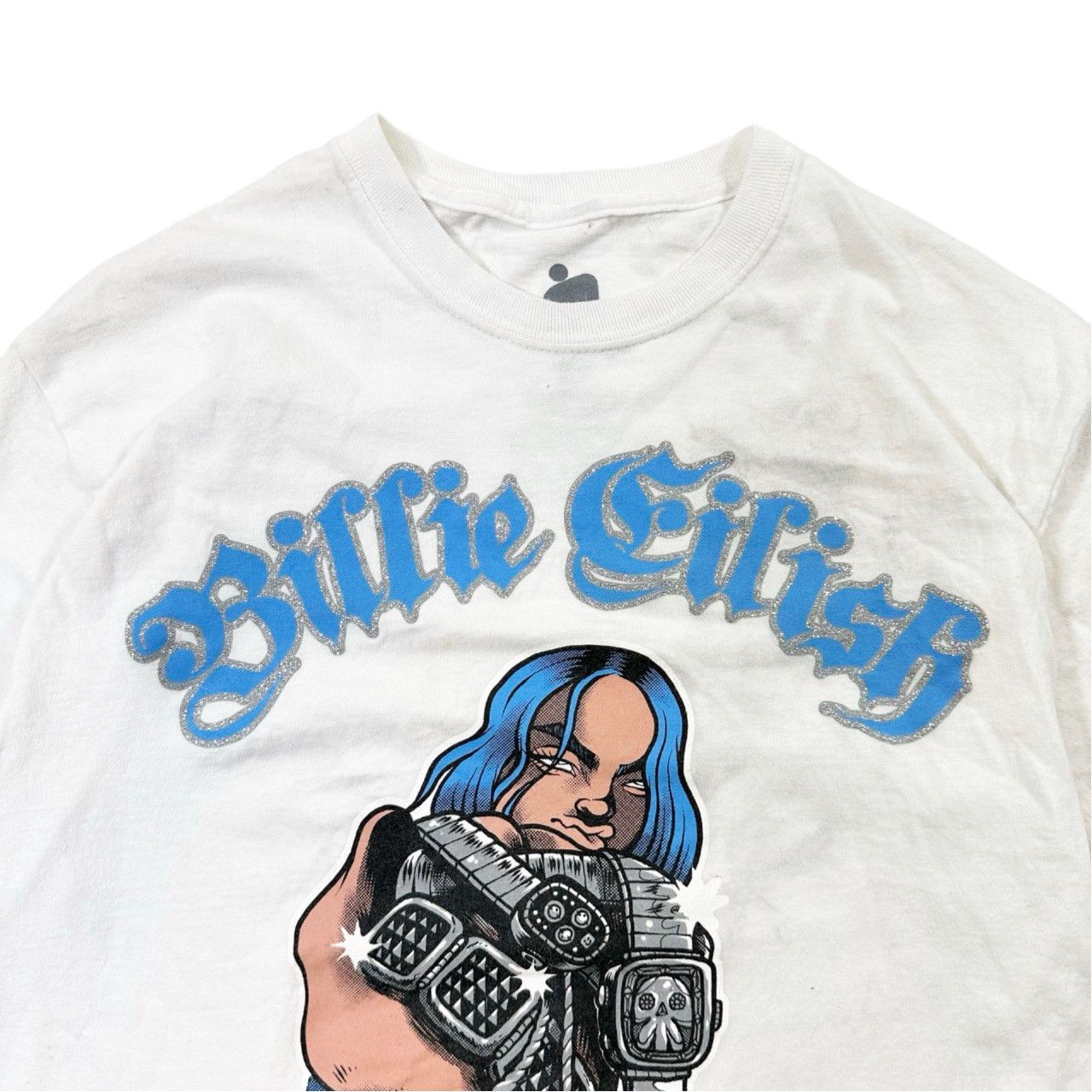Vintage Billie Eilish Official Graphic Band Merch T Shirt Size US M / EU 48-50 / 2 - 2 Thumbnail
