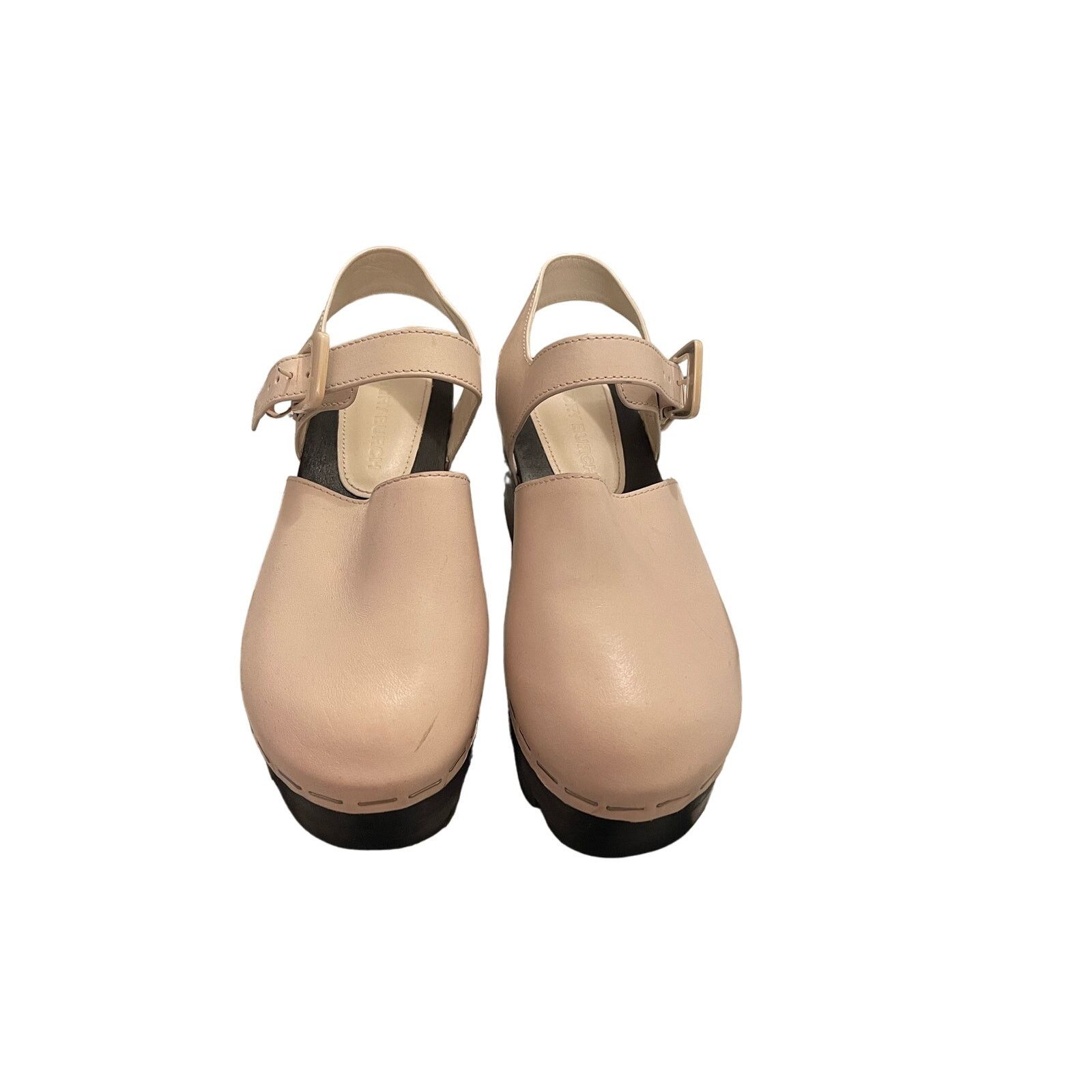 Tory Burch Tory Burch Lug Sole Leather Platform Clogs, Size: 10 Size US 10 / IT 40 - 5 Thumbnail