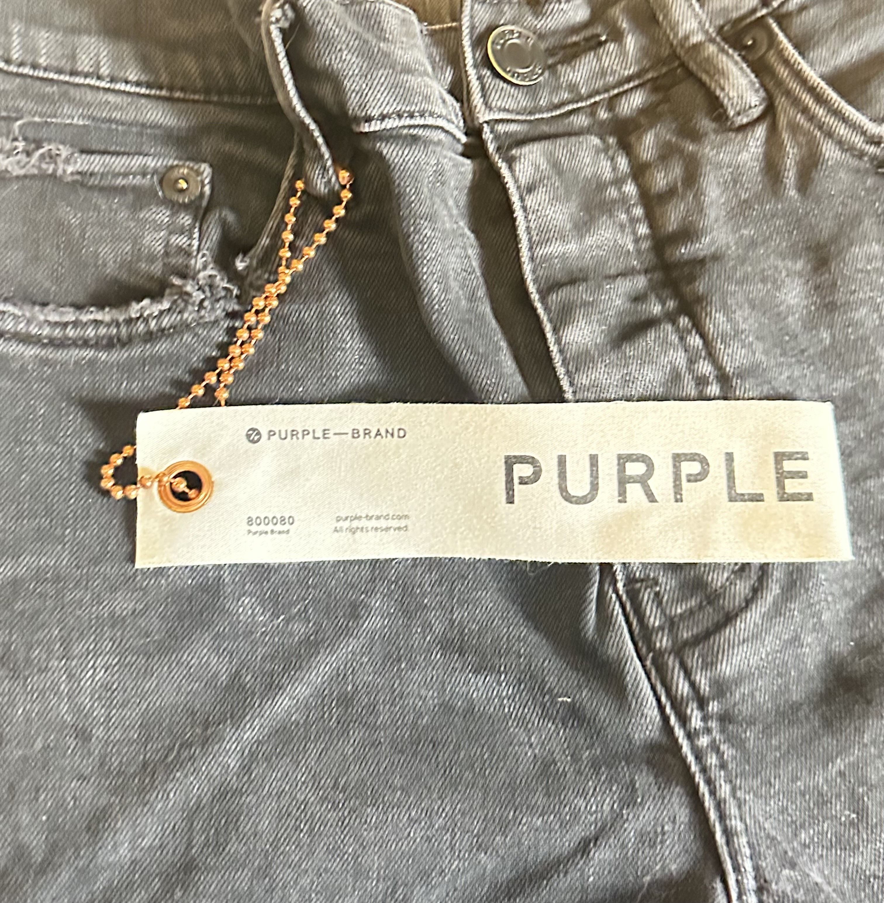 Purple Brand Purple Brand P001 Black Denim Jeans Size US 32 / EU 48 - 3 Thumbnail