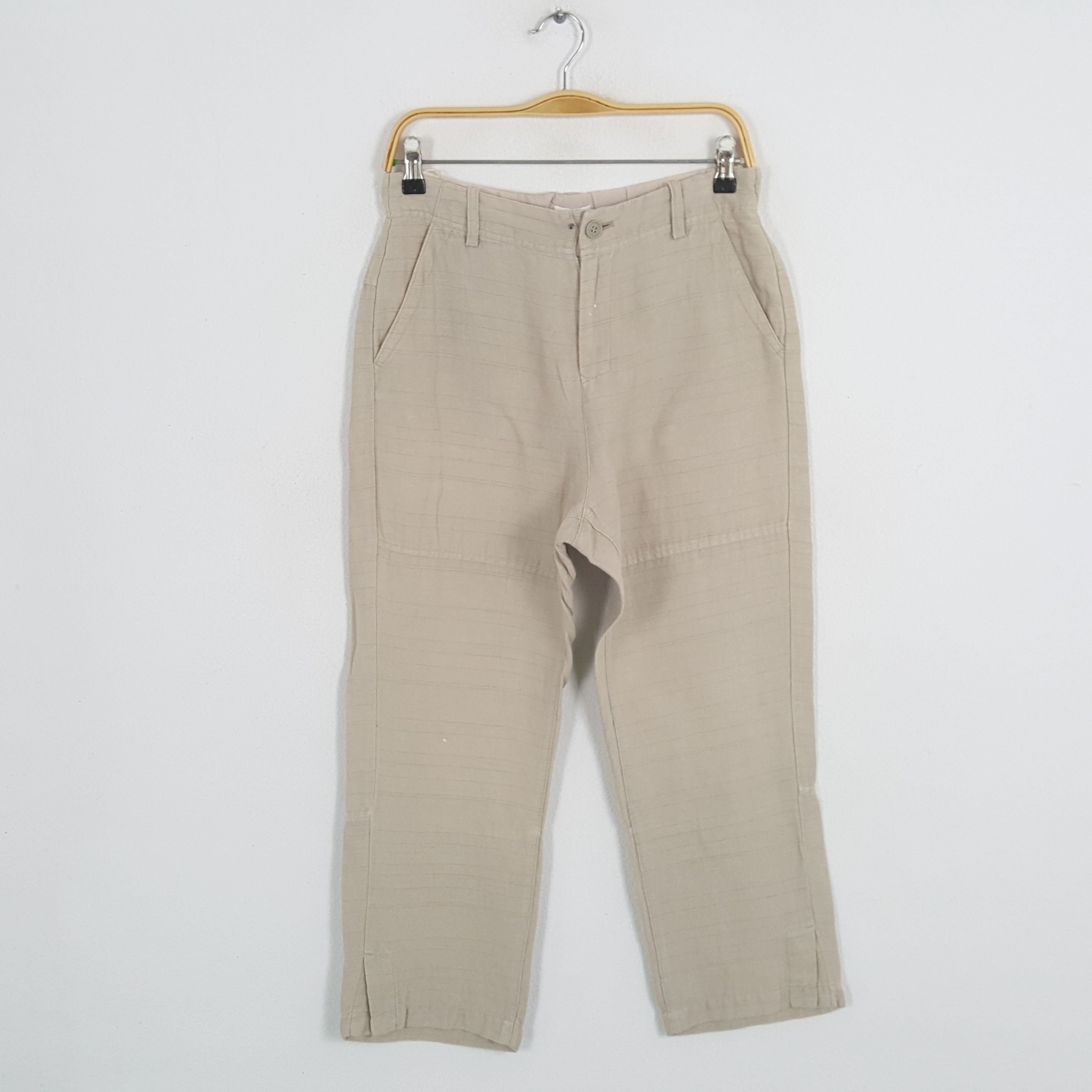 Issey Miyake × Japanese Brand × Vintage Vintage PLANTATION by ISSEY MIYAKE Japan Fashion Brand Pants Size US 28 / EU 44 - 1 Thumbnail
