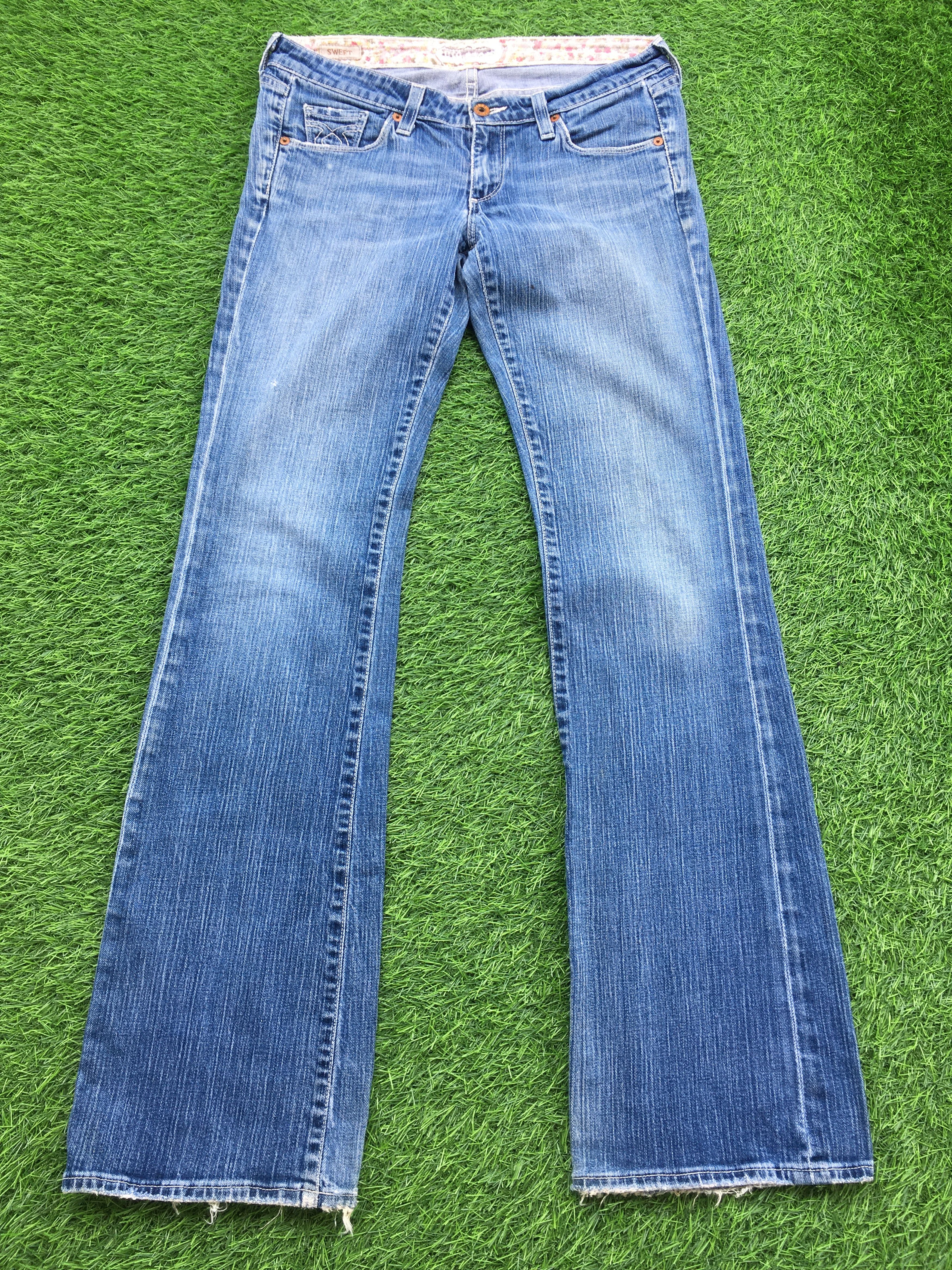 Big Star × If Six Was Nine × Japanese Brand Big Star Flared Jeans Distressed Jeans D-984 Size US 29 - 1 Thumbnail