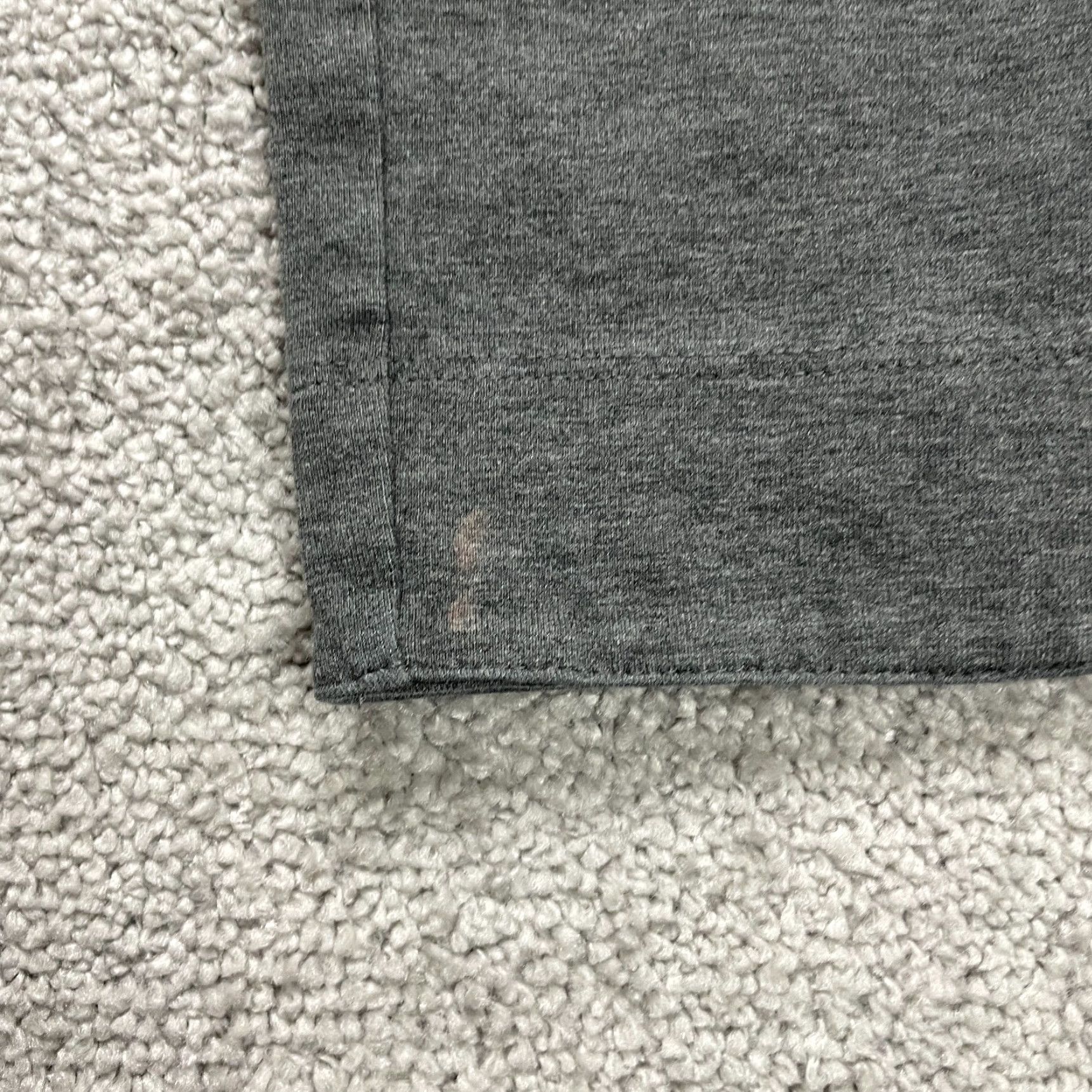 Lands' End Lands' End Cropped Leggings Women's Small Gray Solid Stretch Athletic Activewear 30x23 Size 28" / US 6 / IT 42 - 4 Thumbnail