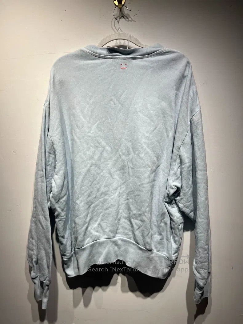 Acne Studios Acne Studios SS22 Solid Color Patched Hooded Pullover - Bl Size US S / EU 44-46 / 1 - 2 Thumbnail
