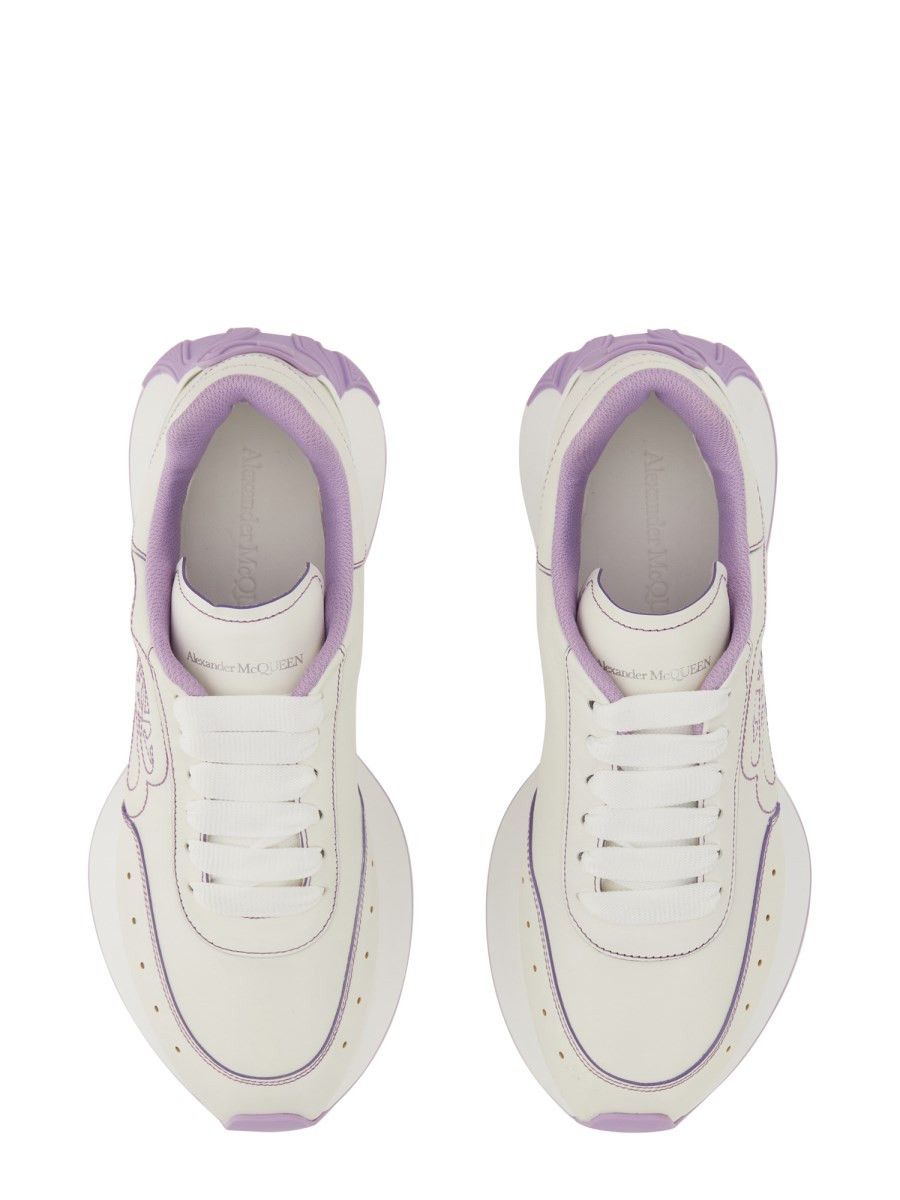 Alexander McQueen o1y0225 Low-Top Sneakers in White Size US 10 / IT 40 - 2 Thumbnail