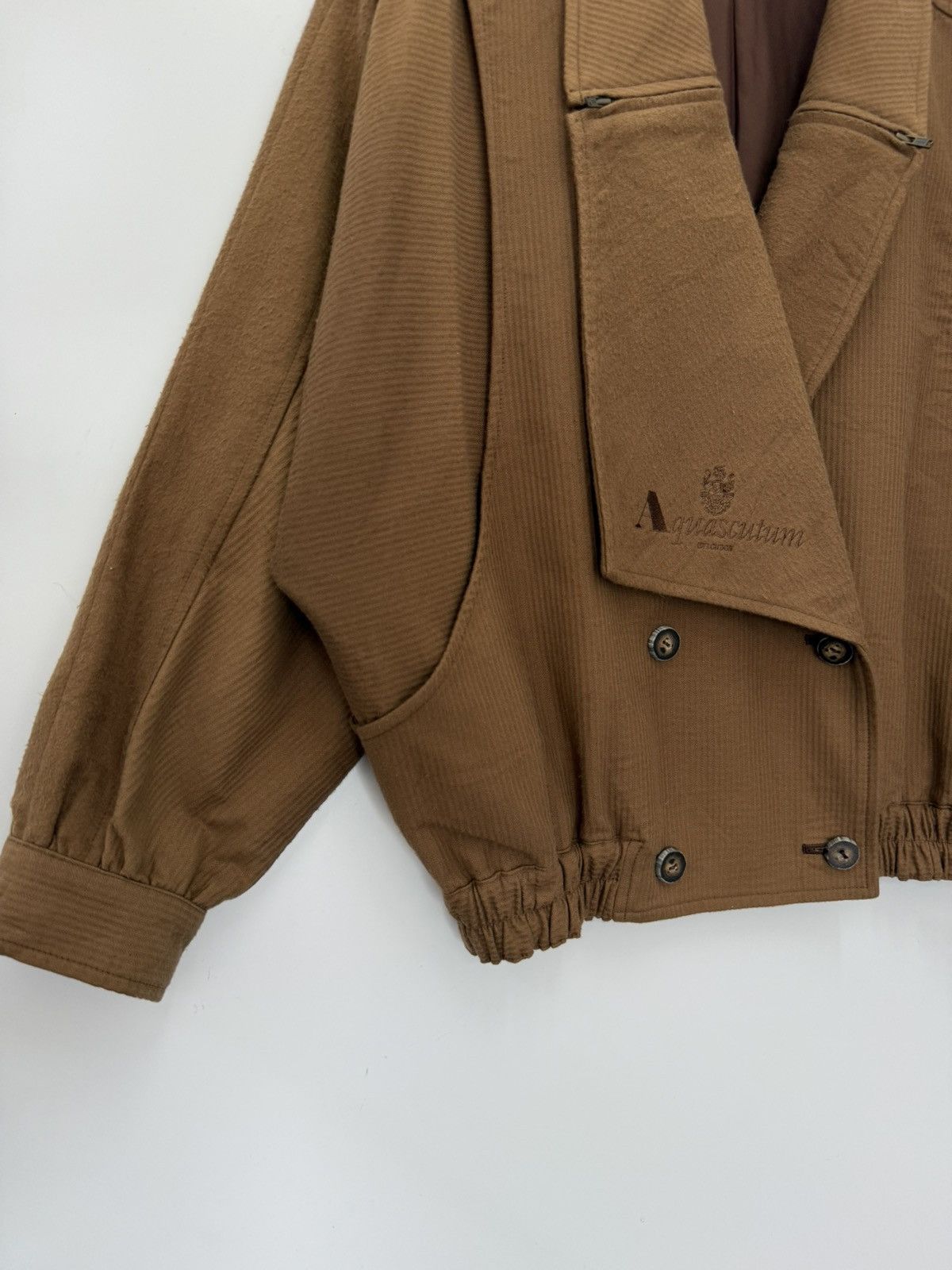 Aquascutum 🔥 AQUASCUTUM CORDUROY PARACHUTE BOMBER JACKET - M Size M / US 6-8 / IT 42-44 - 3 Thumbnail