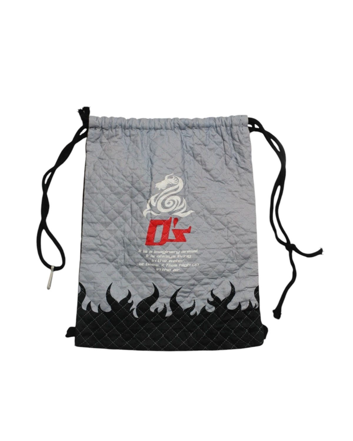 Hysteric Glamour × Japanese Brand × Vintage 2000S O'Z DRAGON DRAWSTRING Size ONE SIZE - 2 Thumbnail