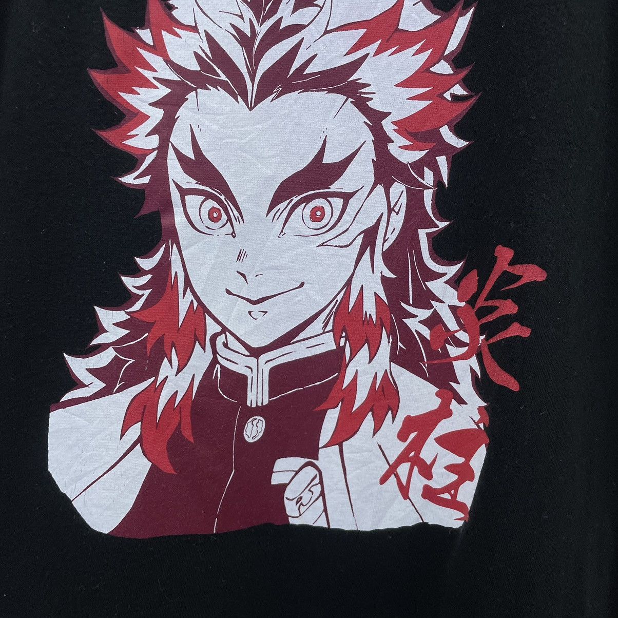 Anime × Japanese Brand × Vintage Demon Slayer Kimetsu no Yaiba Kyojuro Rengoku Anime Tee Size US M / EU 48-50 / 2 - 2 Thumbnail
