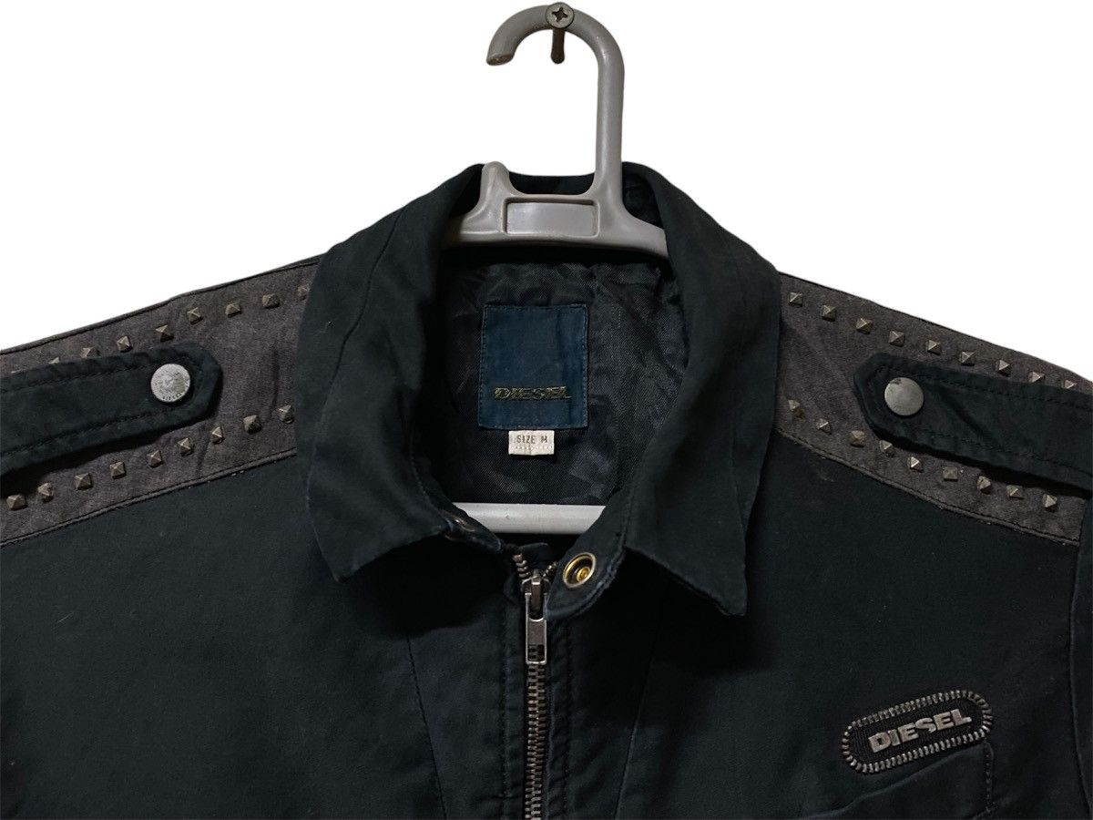 Diesel Rare Diesel zipper bomber jacket medium size black colour Size US M / EU 48-50 / 2 - 3 Thumbnail
