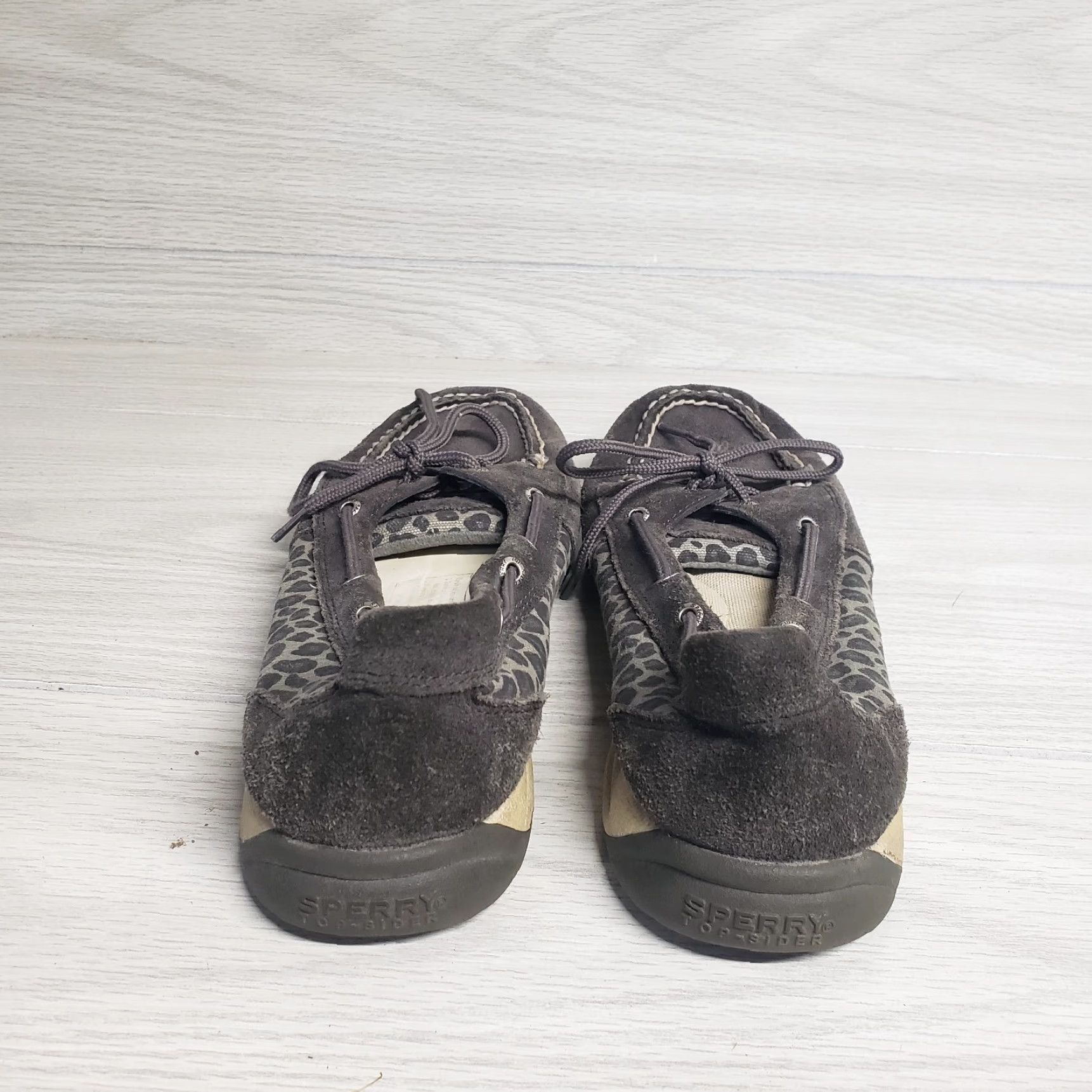 Sperry Sperry Top Sider Leather Animal Print Slip On Boat Shoes Women's 9.5 Size L / US 10 / IT 46 - 4 Thumbnail