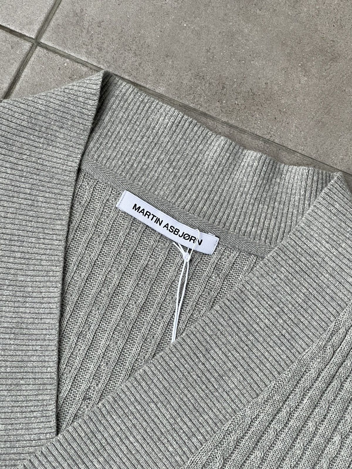 Martin Asbjorn !DS! SS22 Martin Asbjorn Chase Grey Melange Vest Size US XL / EU 56 / 4 - 17 Thumbnail