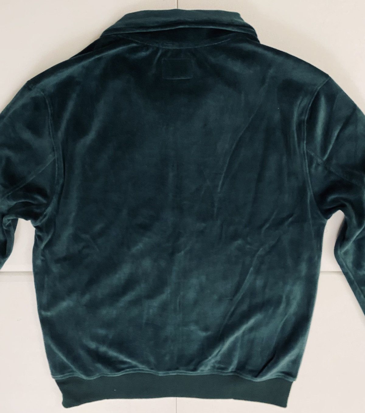 Snoop Dogg Dogg Supply x Snoop Dogg Mens Emerald Velour Track Jacket S Size US S / EU 44-46 / 1 - 16 Thumbnail