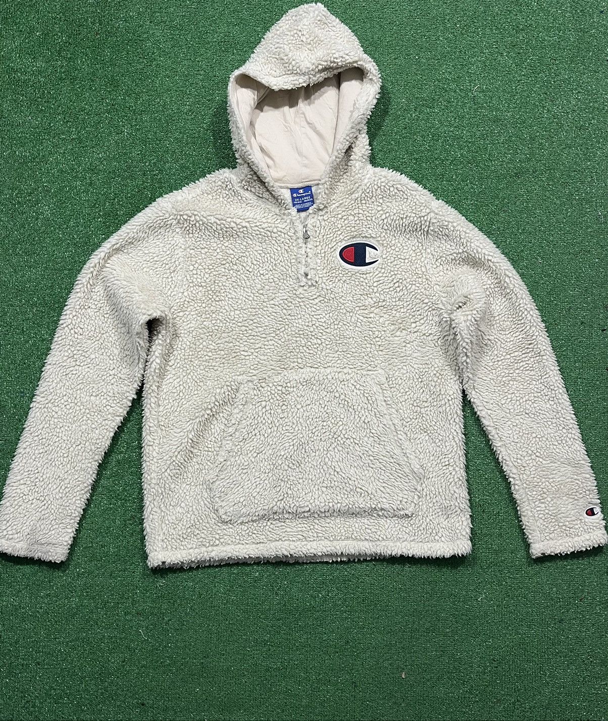 Champion sherpa sweater hotsell