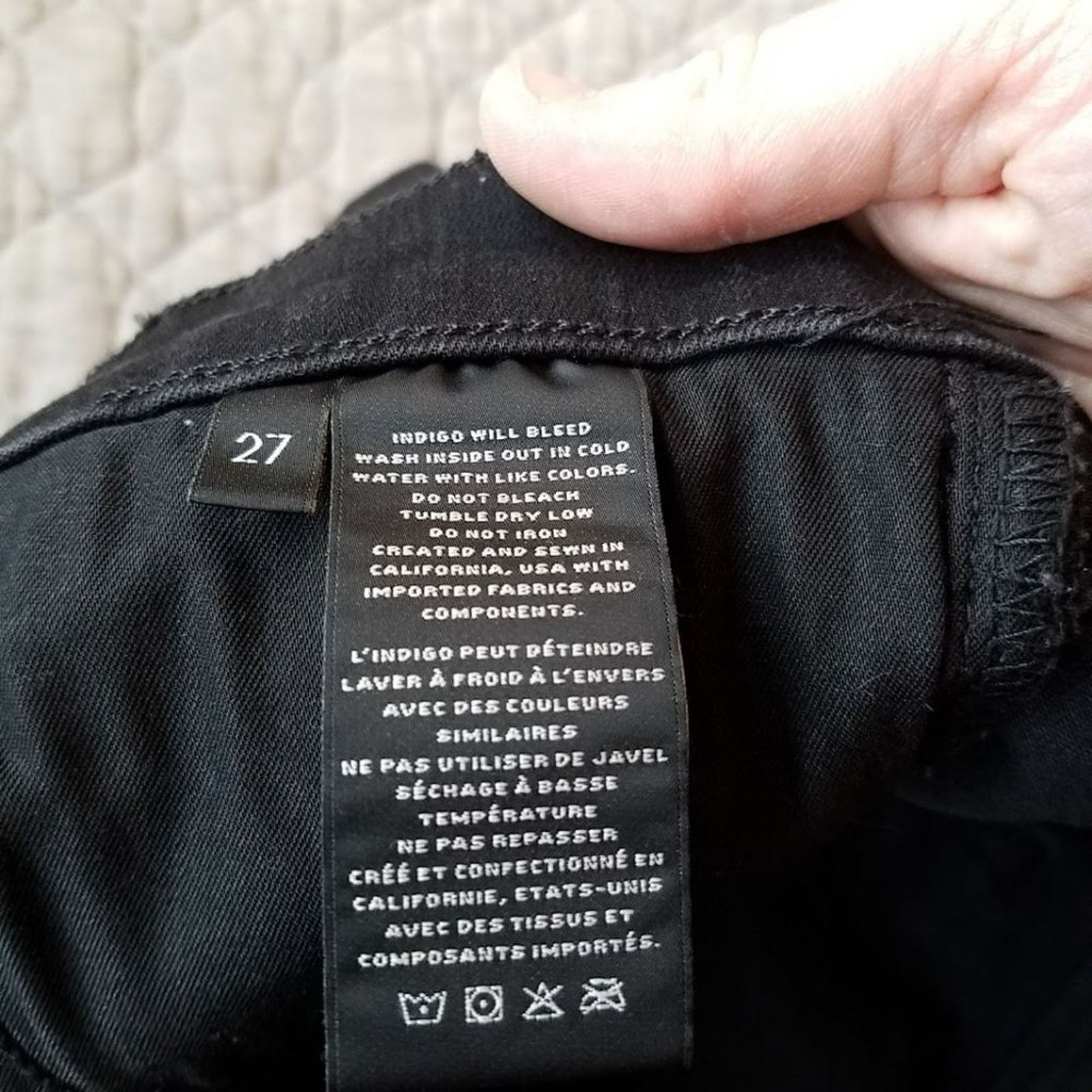 J Brand Alana High Rise Ankle Skinny Jeans | Deviant Vanity | 27 Size 27" / US 4 / IT 40 - 8 Thumbnail