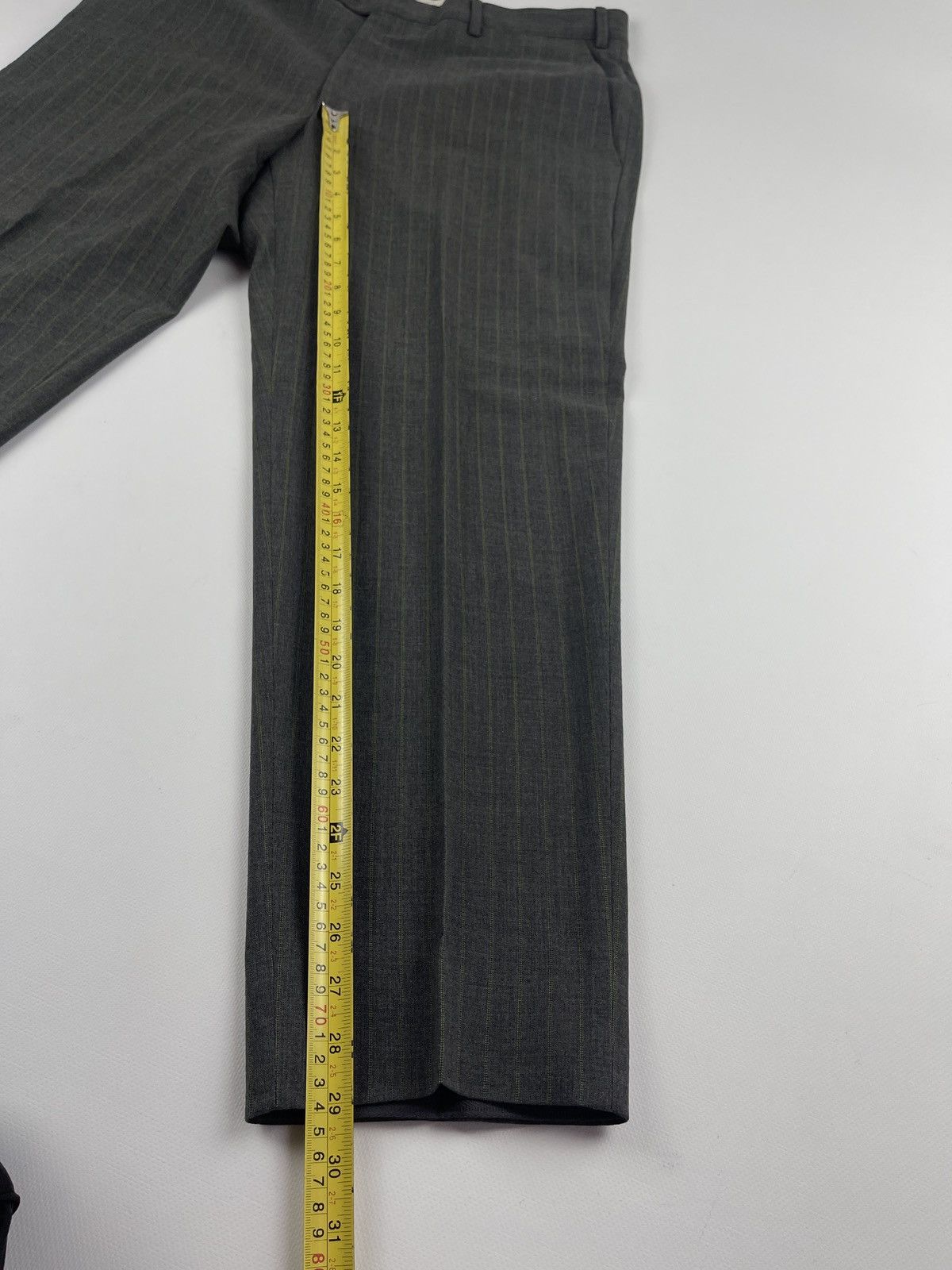 Designer × Pal Zileri Pal Zileri Stripped Single Breasted 3 Btn Suit Size 40R - 19 Thumbnail