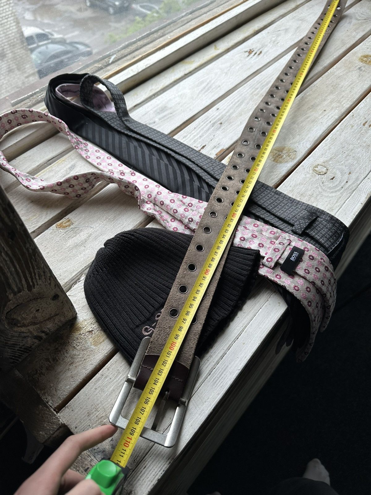 Japanese Brand × Vintage 🚨Vintage Crazy Metal Belt Drip Japanese Hype bb Simon Size ONE SIZE - 9 Thumbnail
