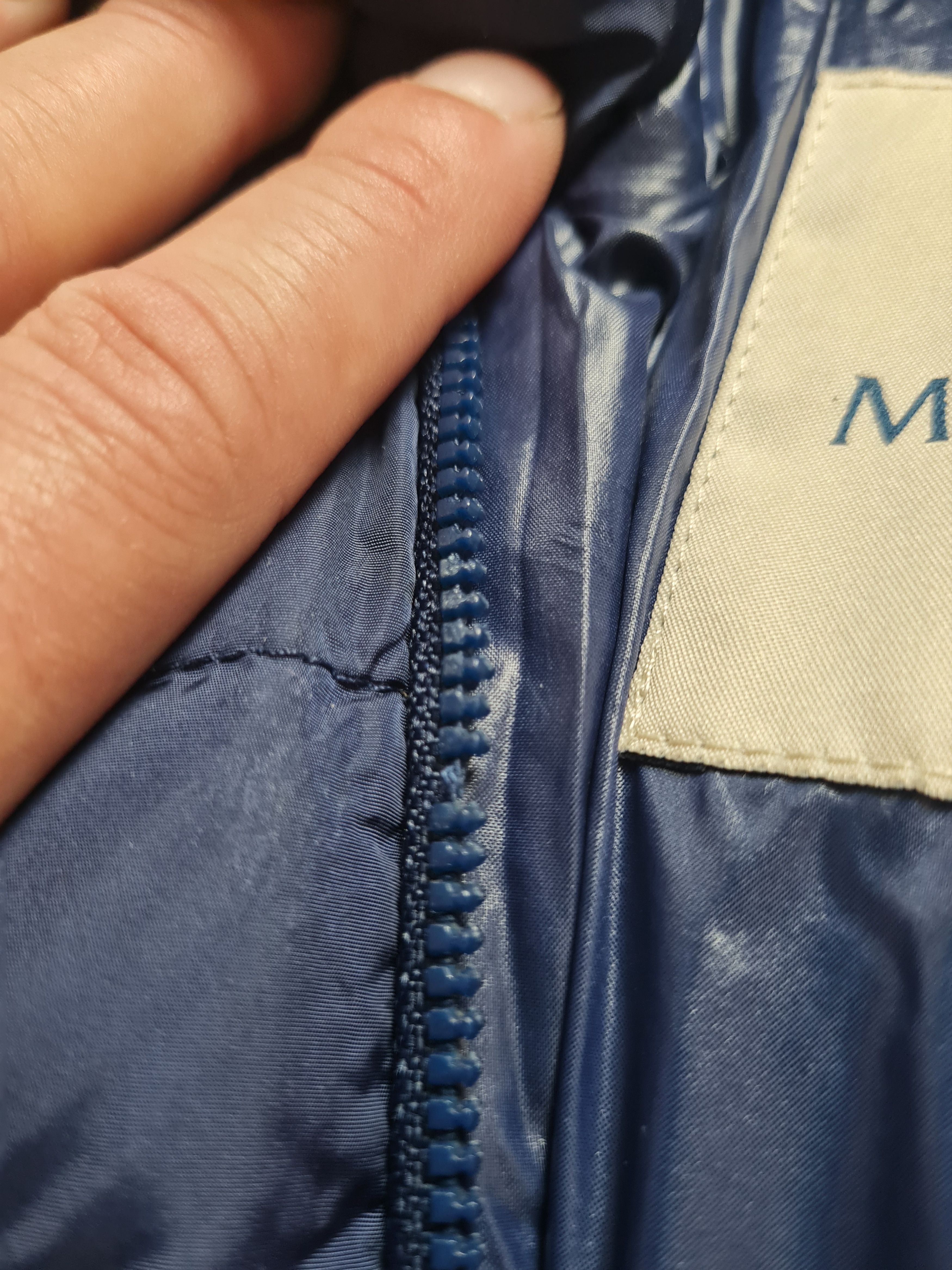 Moncler Down Jacket Moncler Parka Blue12 mois - sz 74cm Size XXS / US 00 / IT 34 - 24 Thumbnail