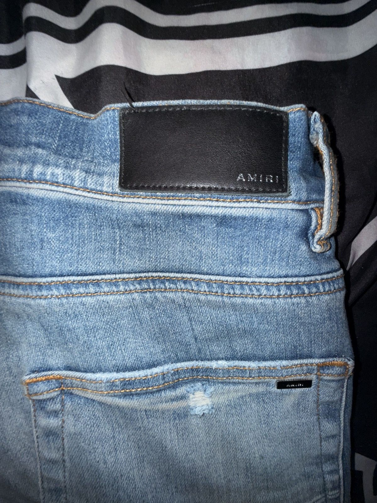 Amiri 🔥 Amiri logo jeans 🔥 Size US 31 - 7 Thumbnail