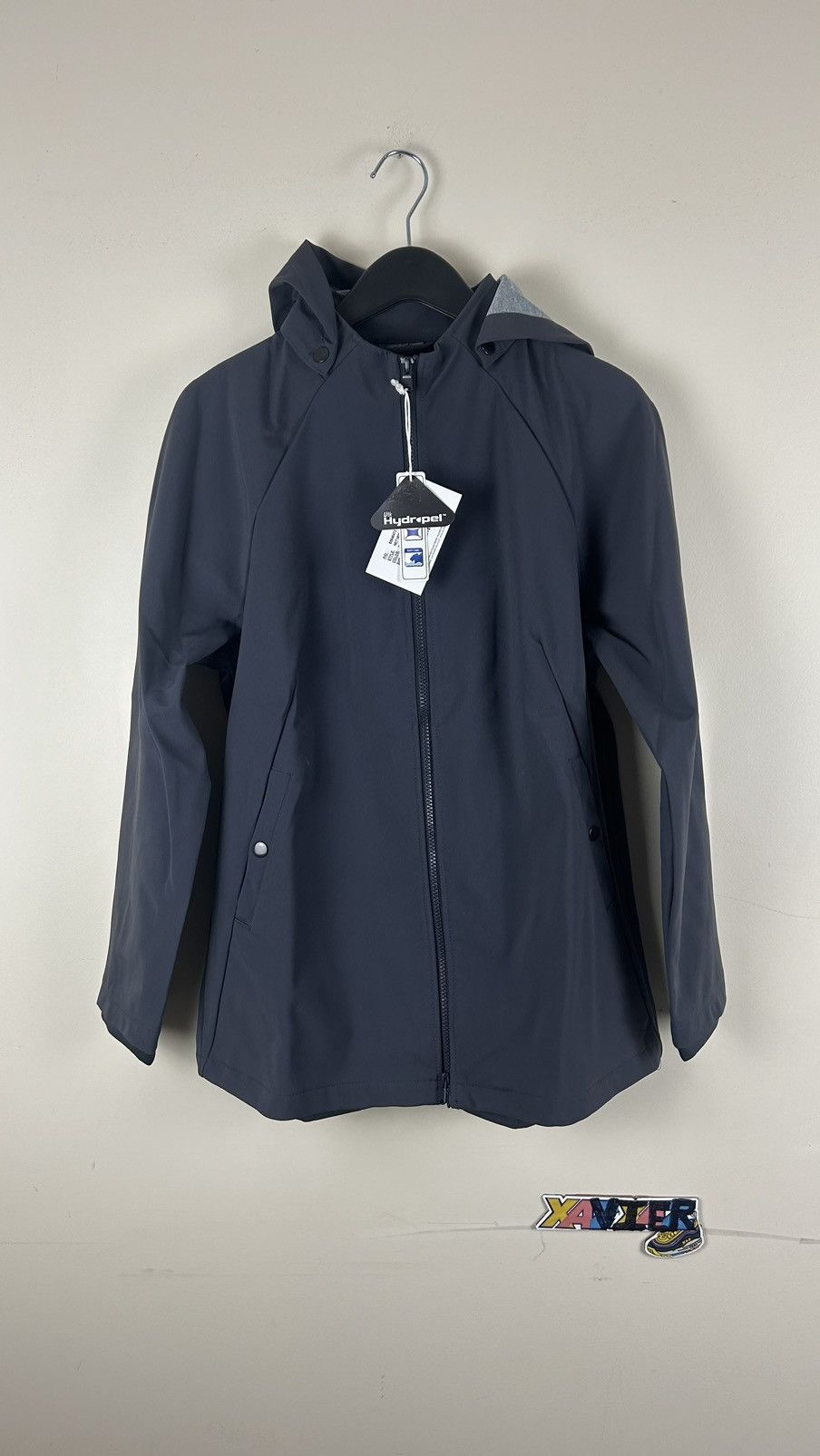 Vintage Soft Shell Jacket Medium Women Charcoal Size M / US 6-8 / IT 42-44 - 1 Thumbnail