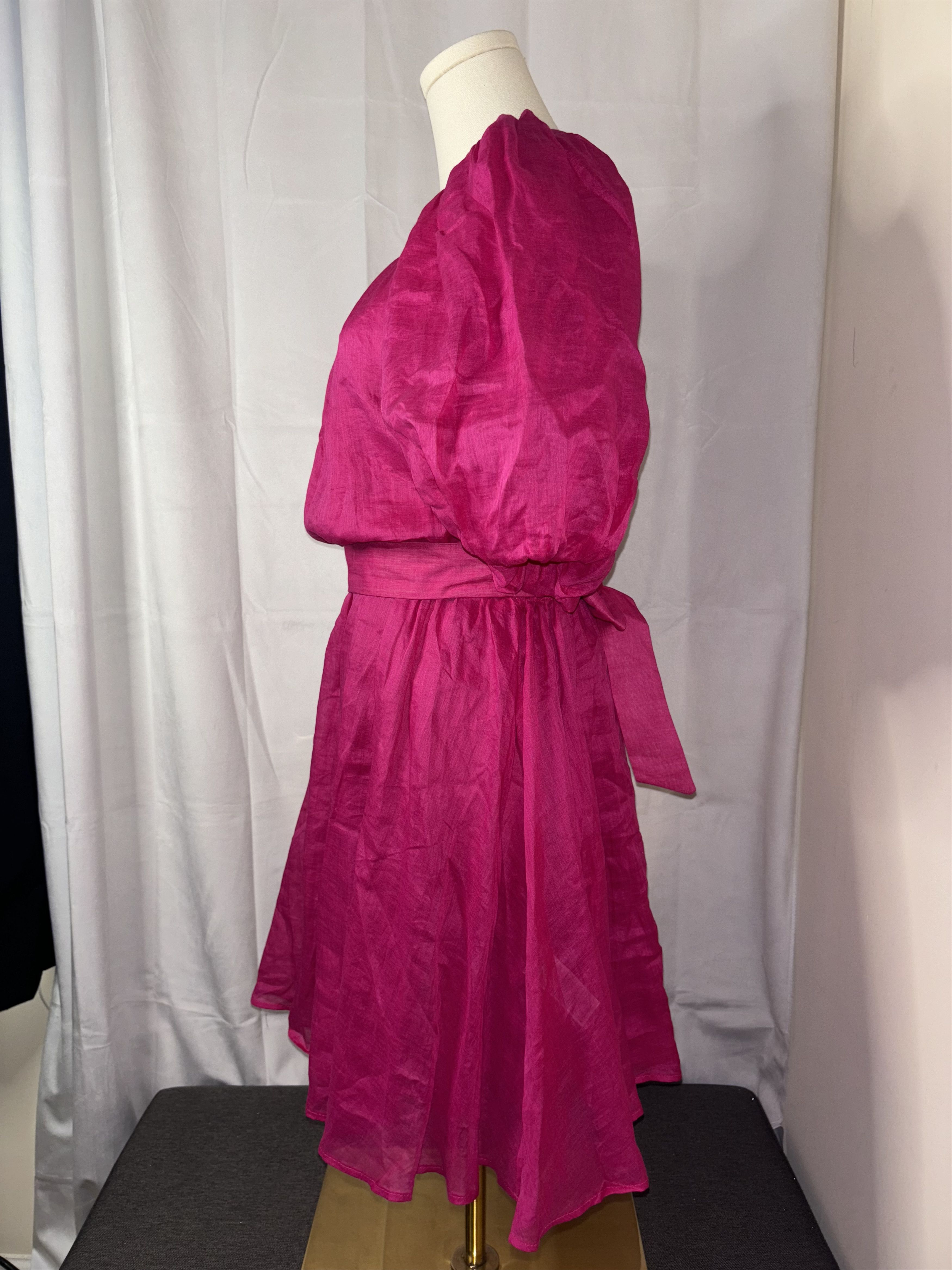 Banana Republic New Banana Republic Open Back Dress Pink Size XS Size XS / US 0-2 / IT 36-38 - 3 Thumbnail