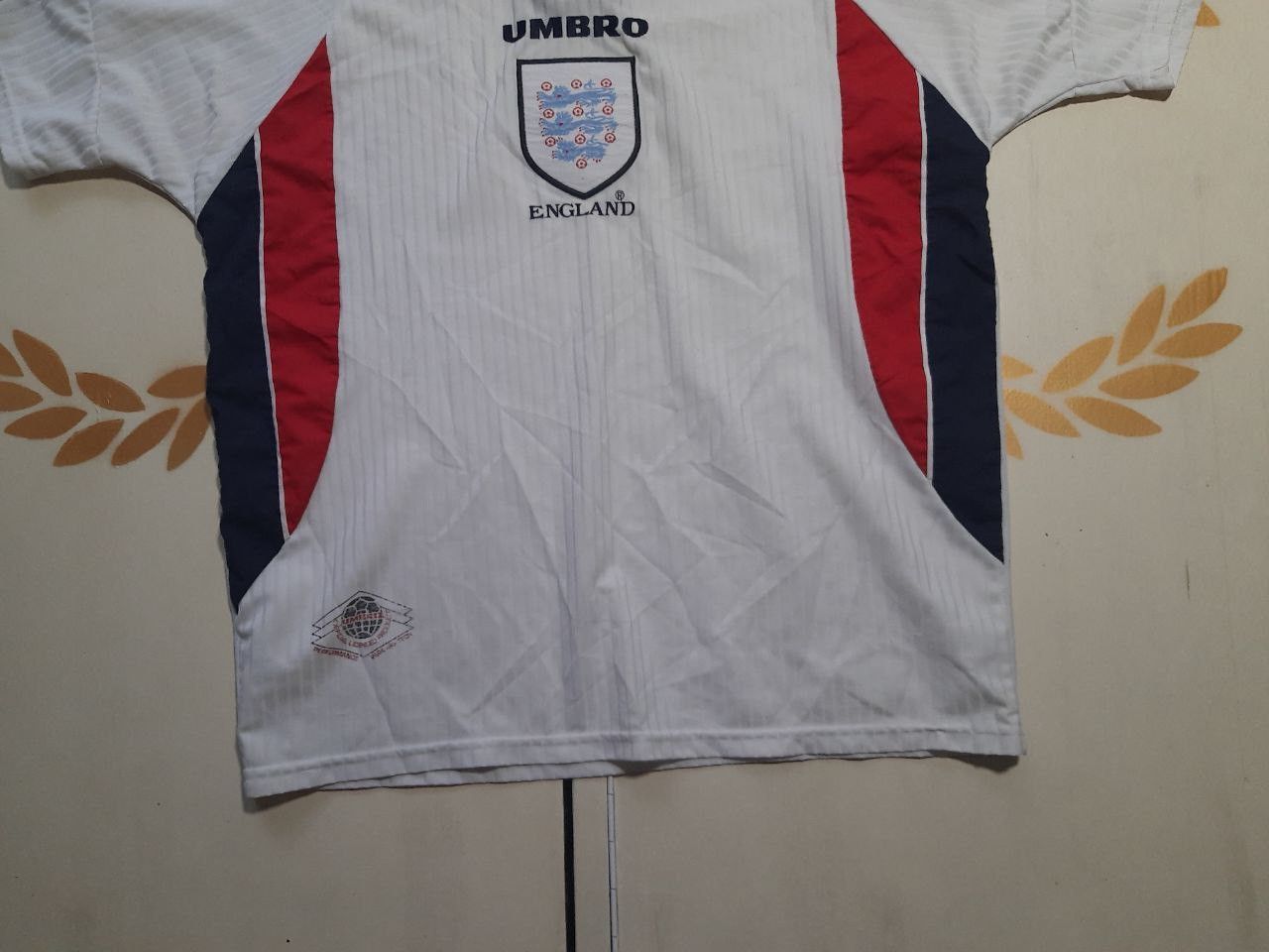 Umbro Umbro England Home Jersey 1997-1998 Size US L / EU 52-54 / 3 - 4 Thumbnail