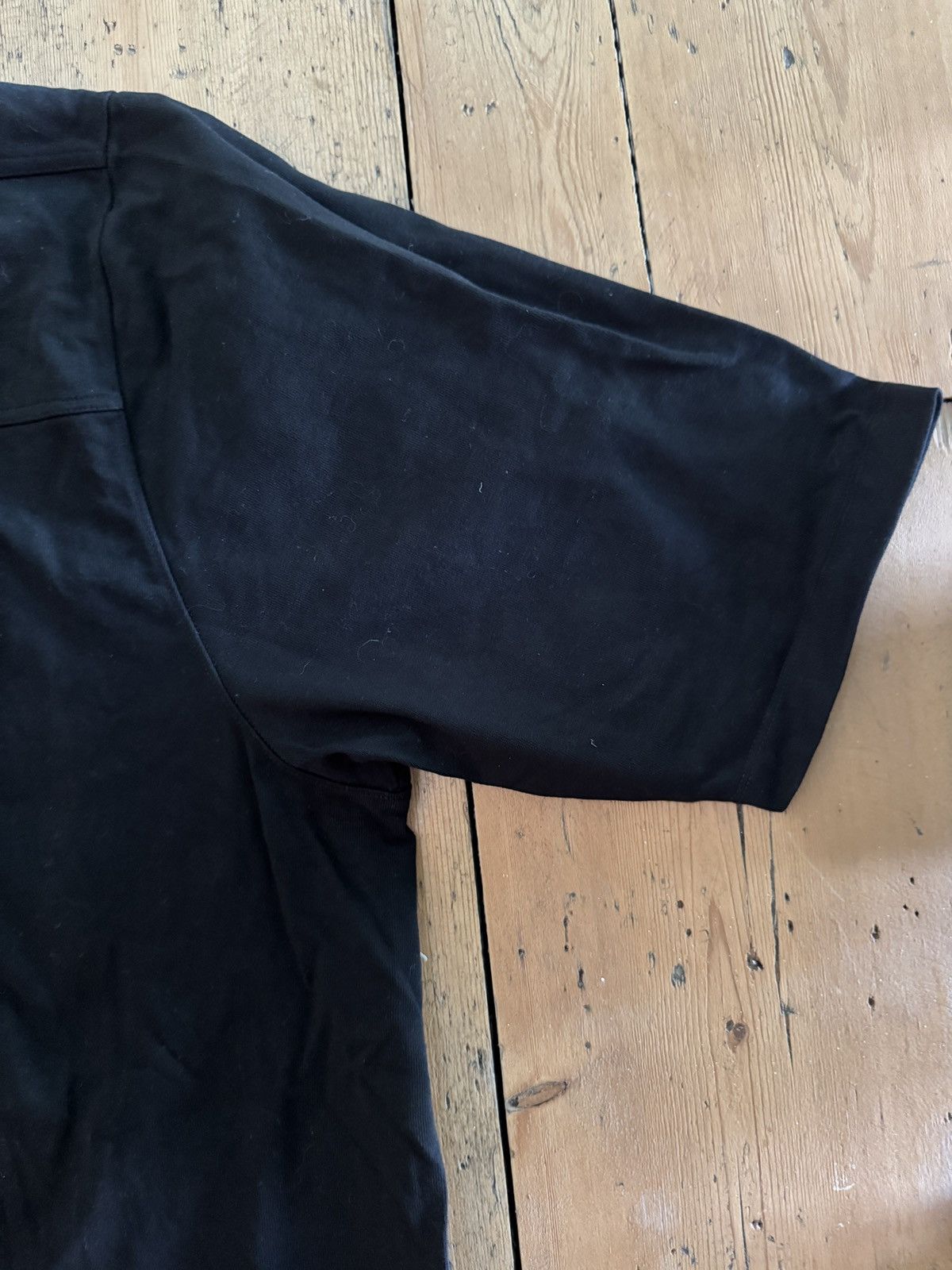 Rick Owens Oversize splint tee in thick cotton Size US M / EU 48-50 / 2 - 3 Thumbnail