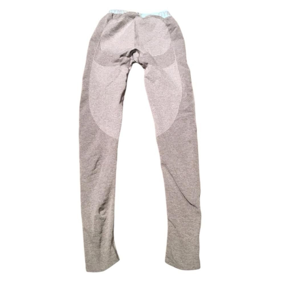 Gymshark Gymshark High-Waisted Gray Leggings - Perfect for Workouts Size 26" / US 2 / IT 38 - 4 Thumbnail