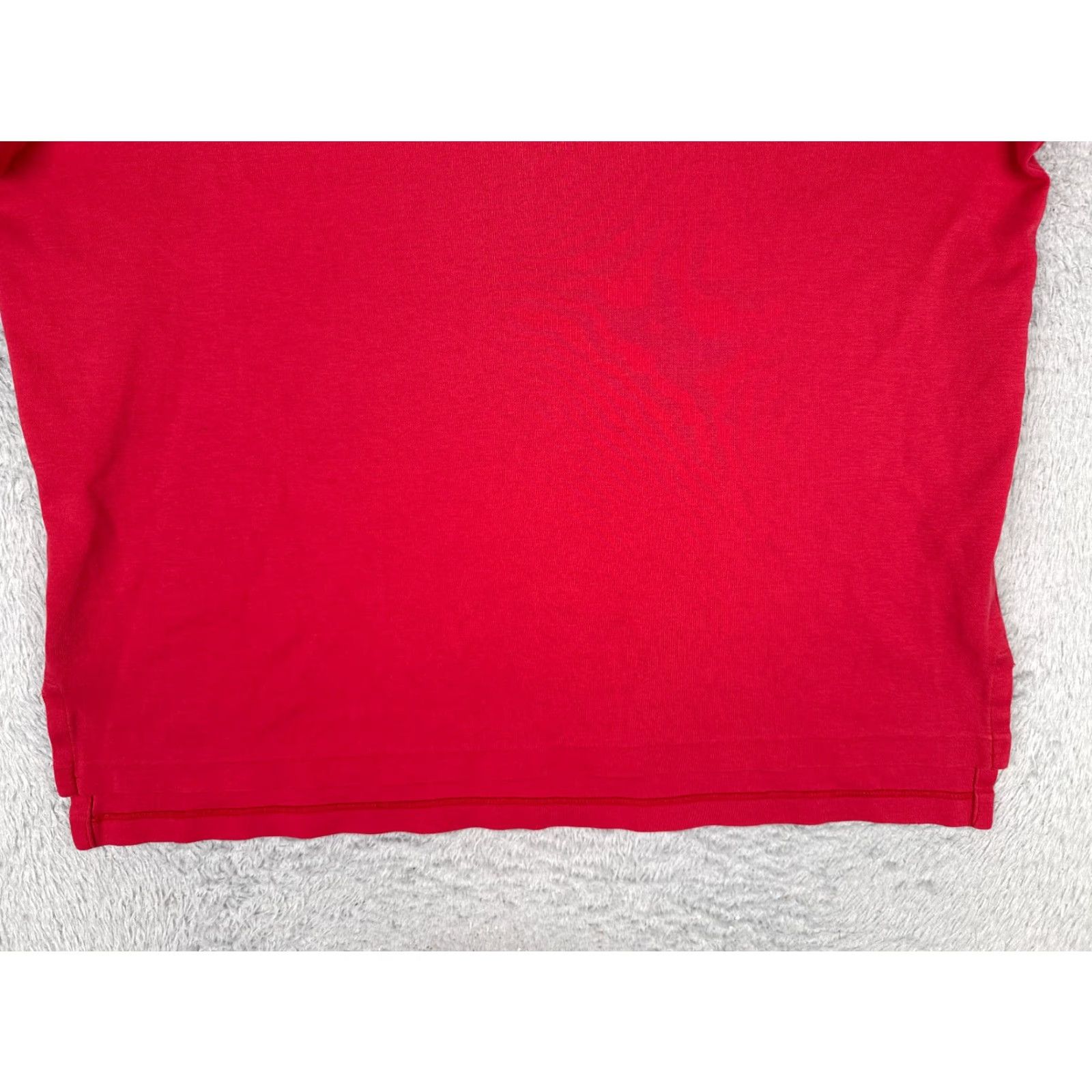Ralph Lauren VINTAGE Ralph Lauren Polo Shirt Men L Red 100% Cotton Short Sleeve Polo Size US L / EU 52-54 / 3 - 5 Thumbnail