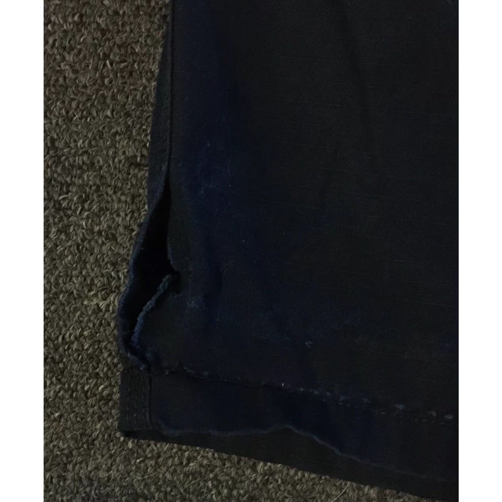 Vintage Vtg Work 511 Cargo Pants Shirt Mens L Navy Blue 90s Grunge Skater Distressed Baggy Vintage 511 Distressed Cargo Pants Large Short 90s Y2K Size US 33 - 6 Thumbnail