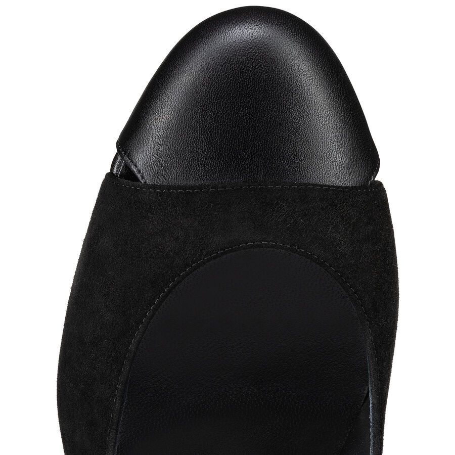 Christian Louboutin o1s1wg111124 Duvette Leather Pumps in Black Size US 9.5 / IT 39.5 - 7 Thumbnail