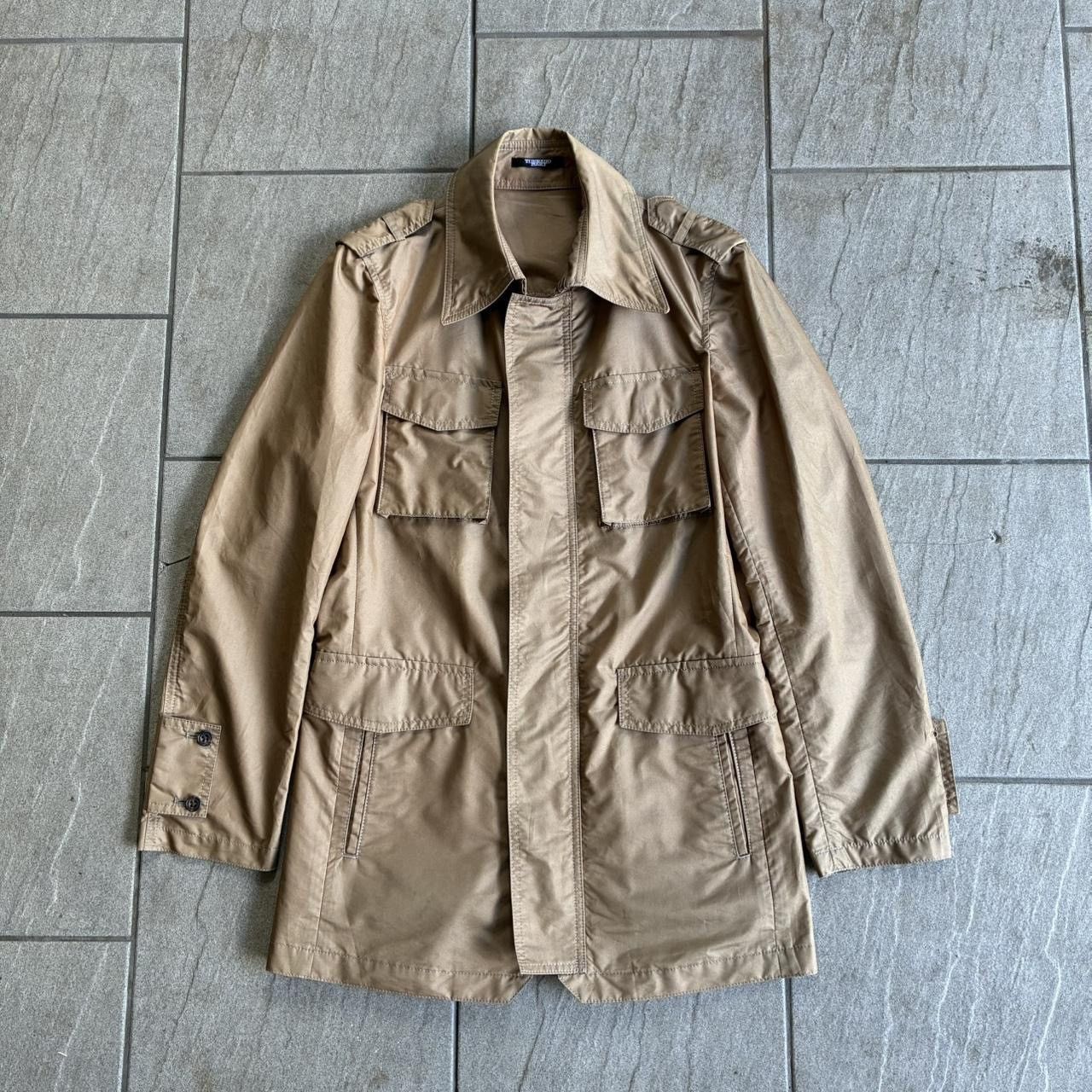 Tornado Mart Tornado Mart sand brown jacket/light coat Size US M / EU 48-50 / 2 - 1 Thumbnail