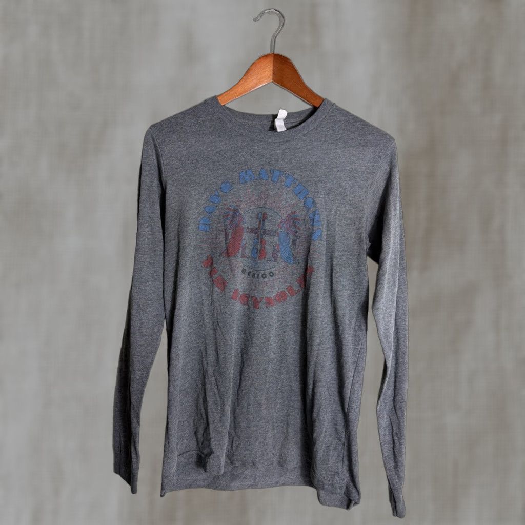 Vintage Dave Matthew’s Tim Reynolds Mexico Gray Long Sleeve Shirt Mens M Tour Canvas T-Shirt Gray Mens Shirts Tour Size US M / EU 48-50 / 2 - 1 Thumbnail